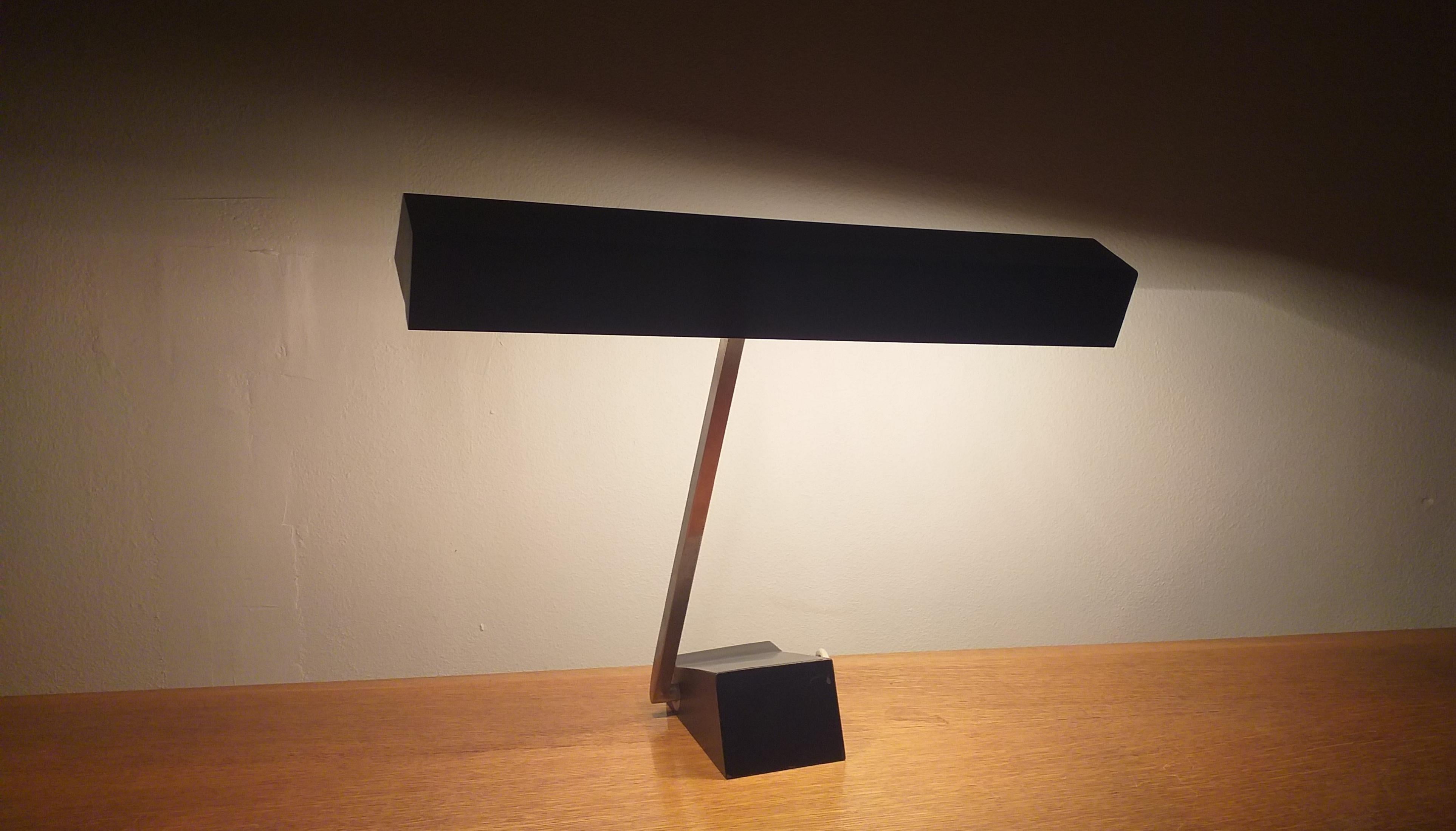 Midcentury Table Lamp Designed by Heinz Pfaender for Hillebrand, 1960s 5
