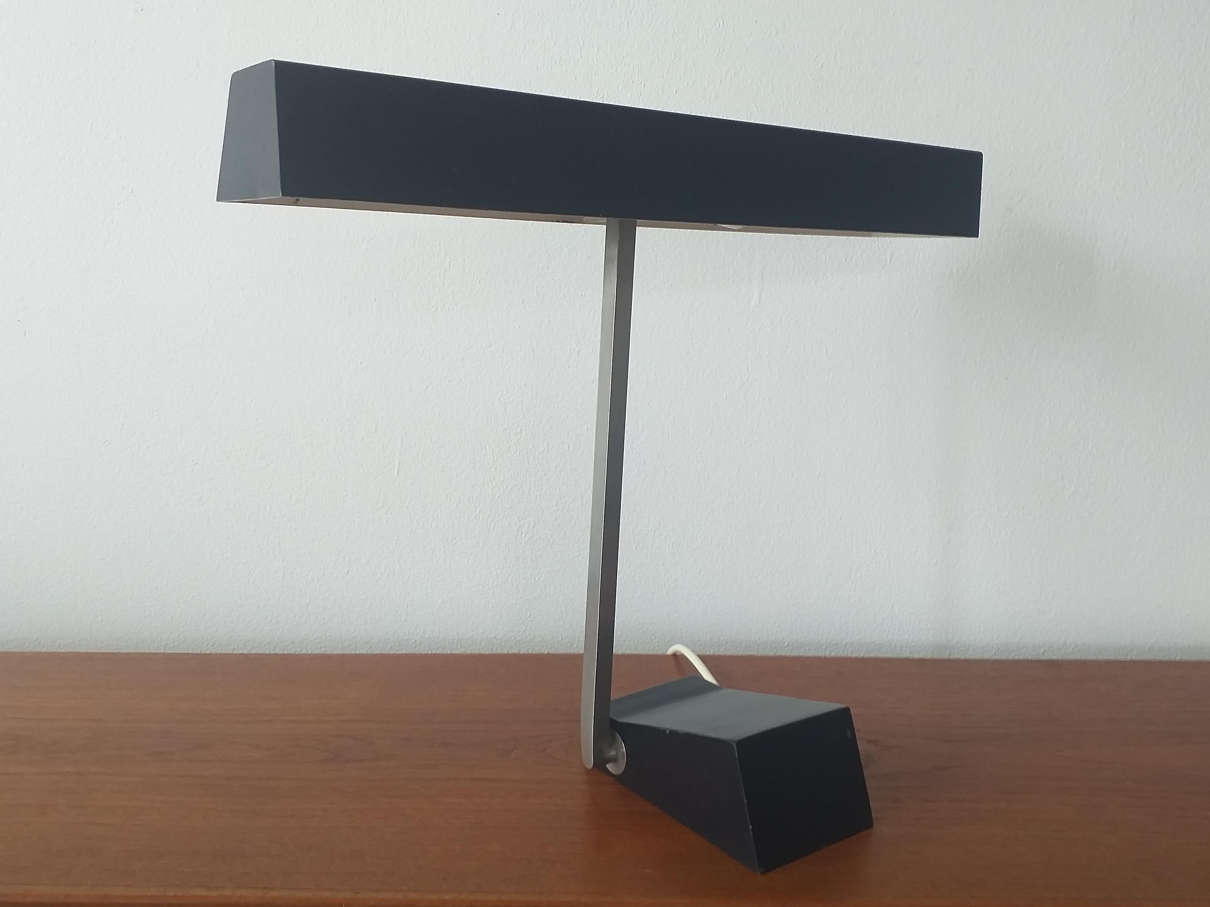 German Midcentury Table Lamp Designed by Heinz Pfaender for Hillebrand, 1960s