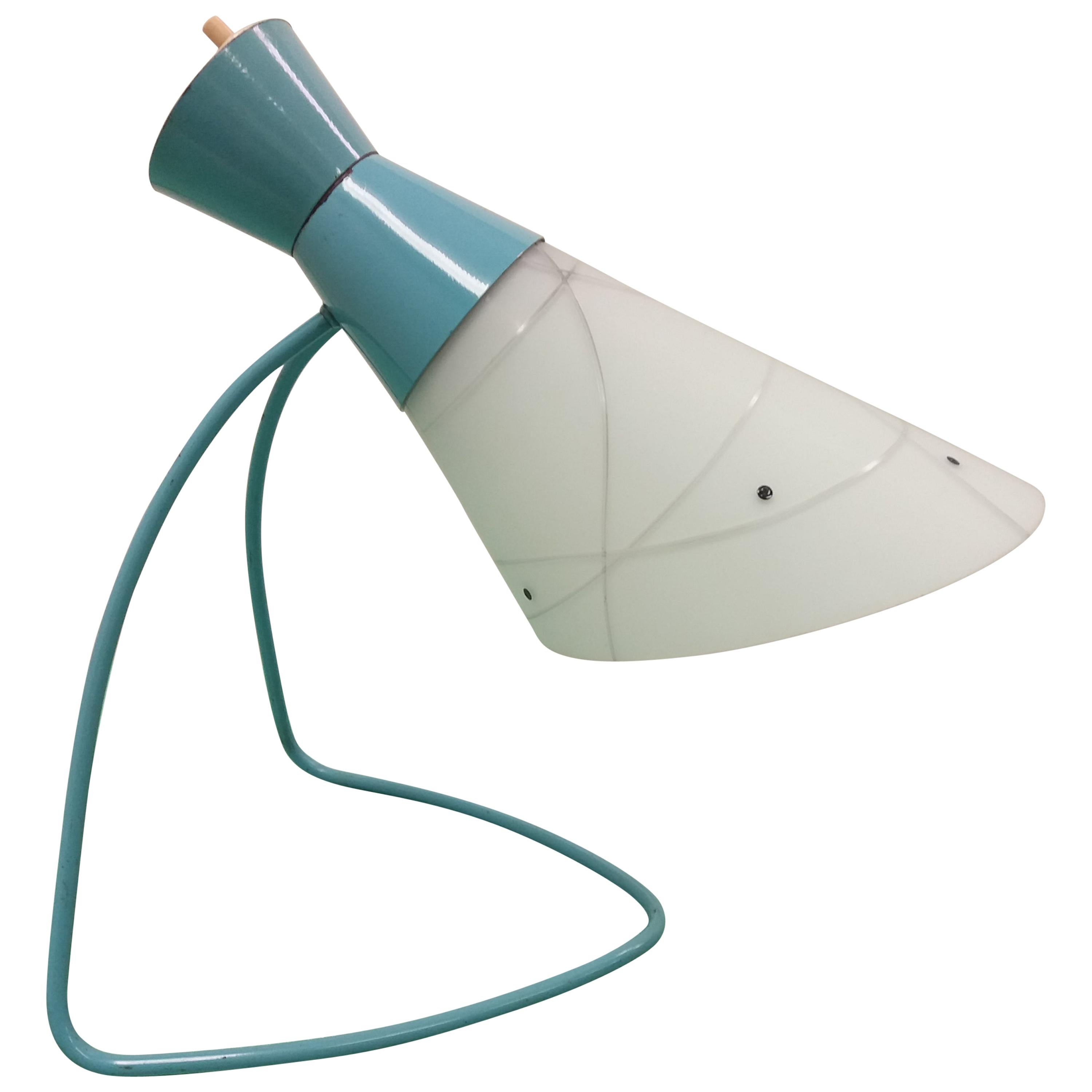Midcentury Table Lamp Designed by Josef Hůrka for Napako, 1958 For Sale