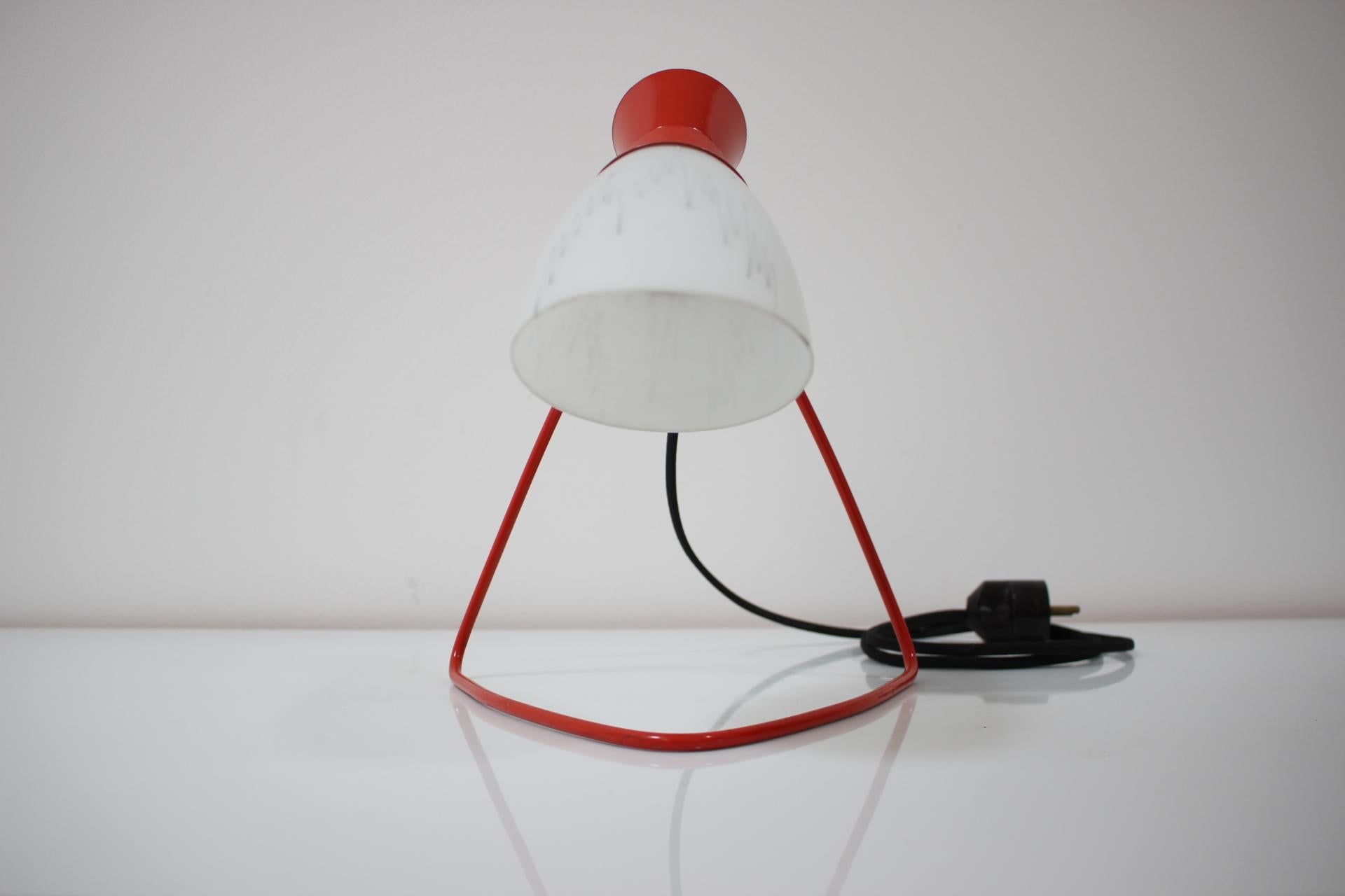 Mid-Century Modern Mid-Century Table Lamp Designed by Josef Hurka for Napako, 1960s For Sale