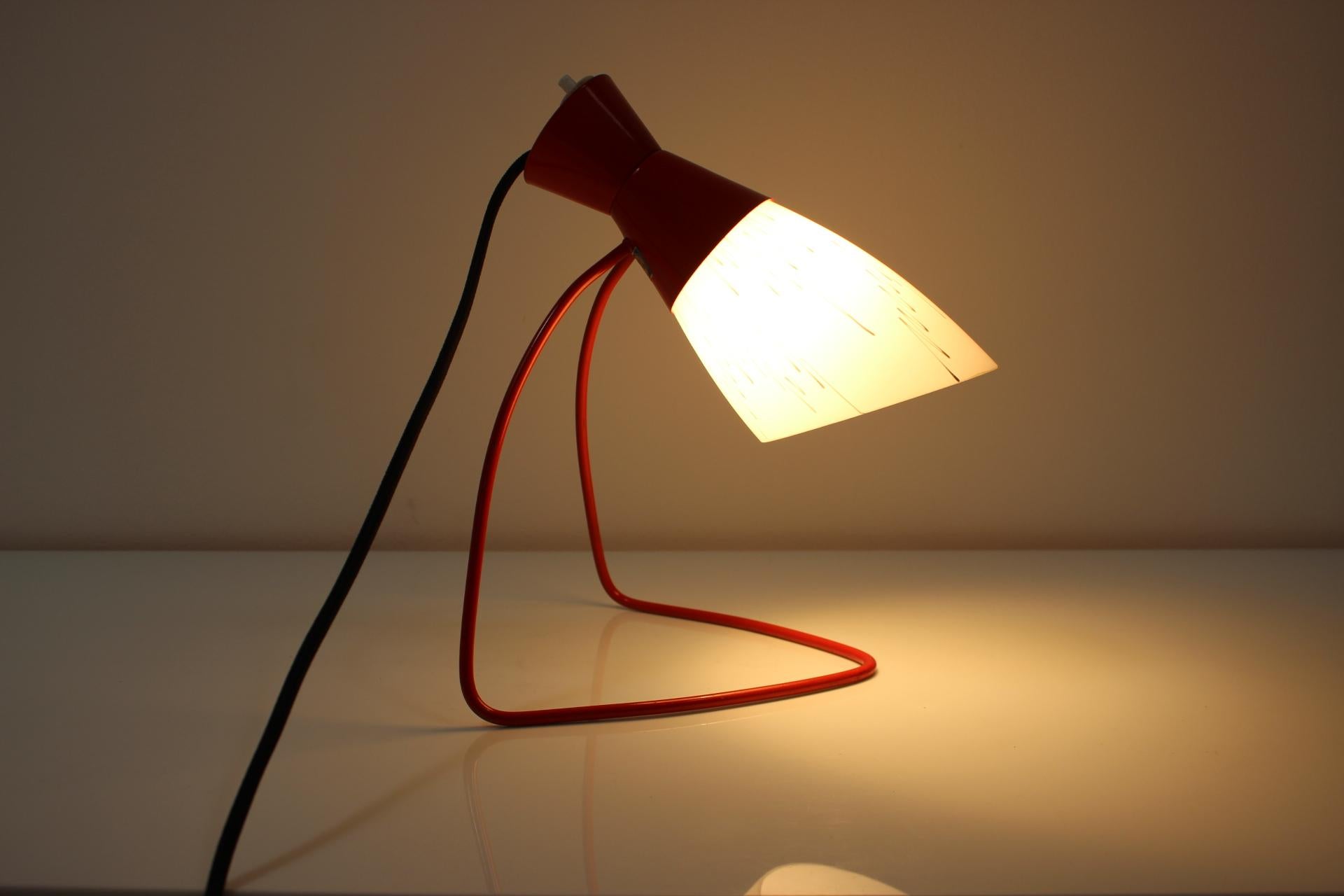 Mid-Century Table Lamp Designed by Josef Hurka for Napako, 1960s For Sale 1