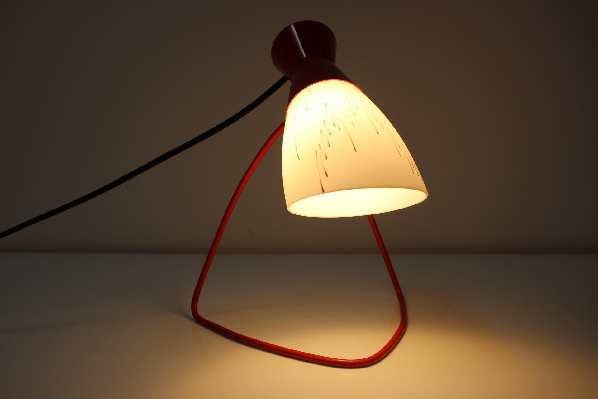 Mid-Century Table Lamp Designed by Josef Hurka for Napako, 1960s For Sale 2
