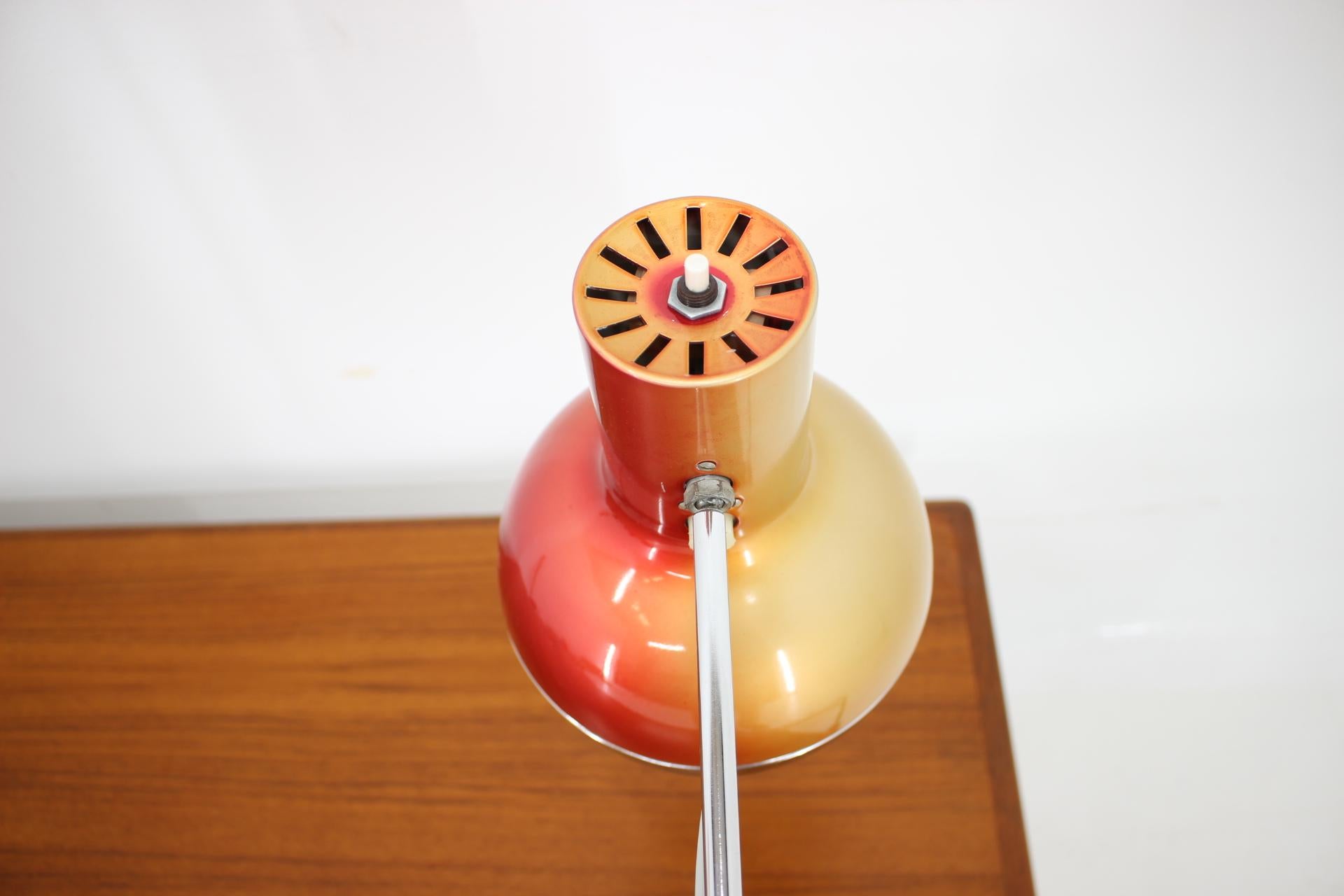 Midcentury Table Lamp Designed by Josef Hůrka for Napako, 1970s In Good Condition For Sale In Praha, CZ