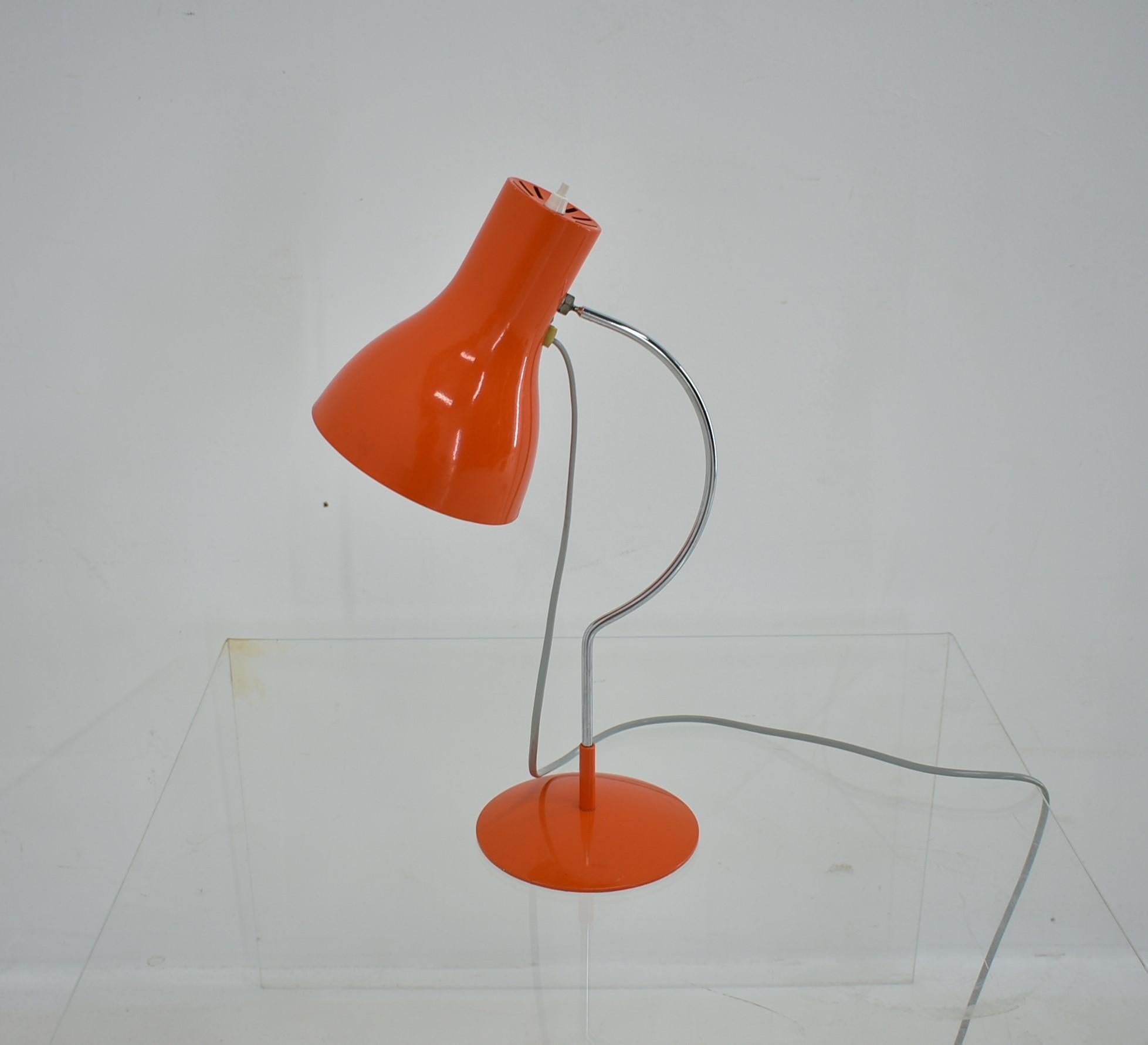 Mid-Century Table Lamp Designed by Josef Hurka for Napako, 1970's For Sale 4