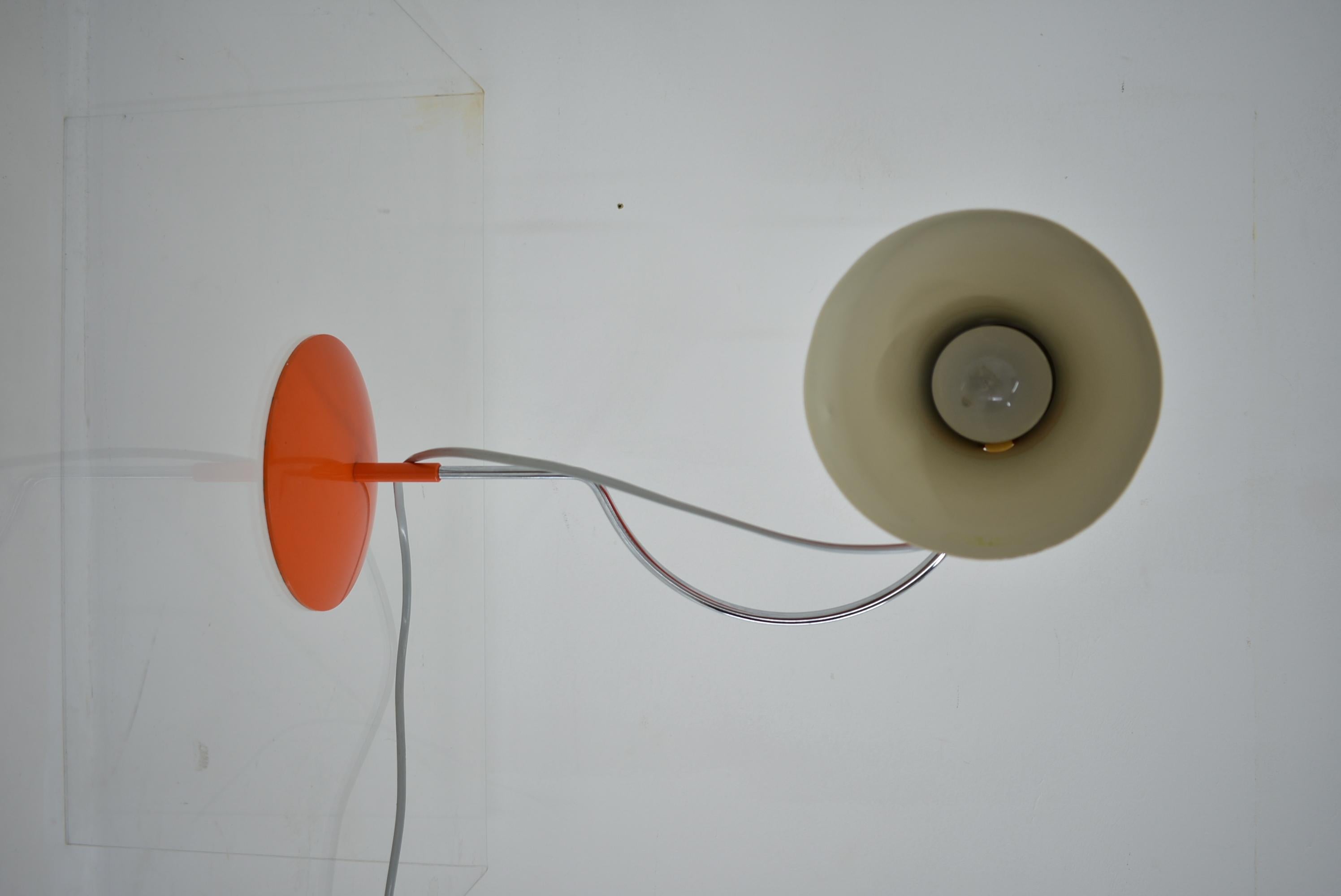 Mid-Century Table Lamp Designed by Josef Hurka for Napako, 1970's For Sale 6