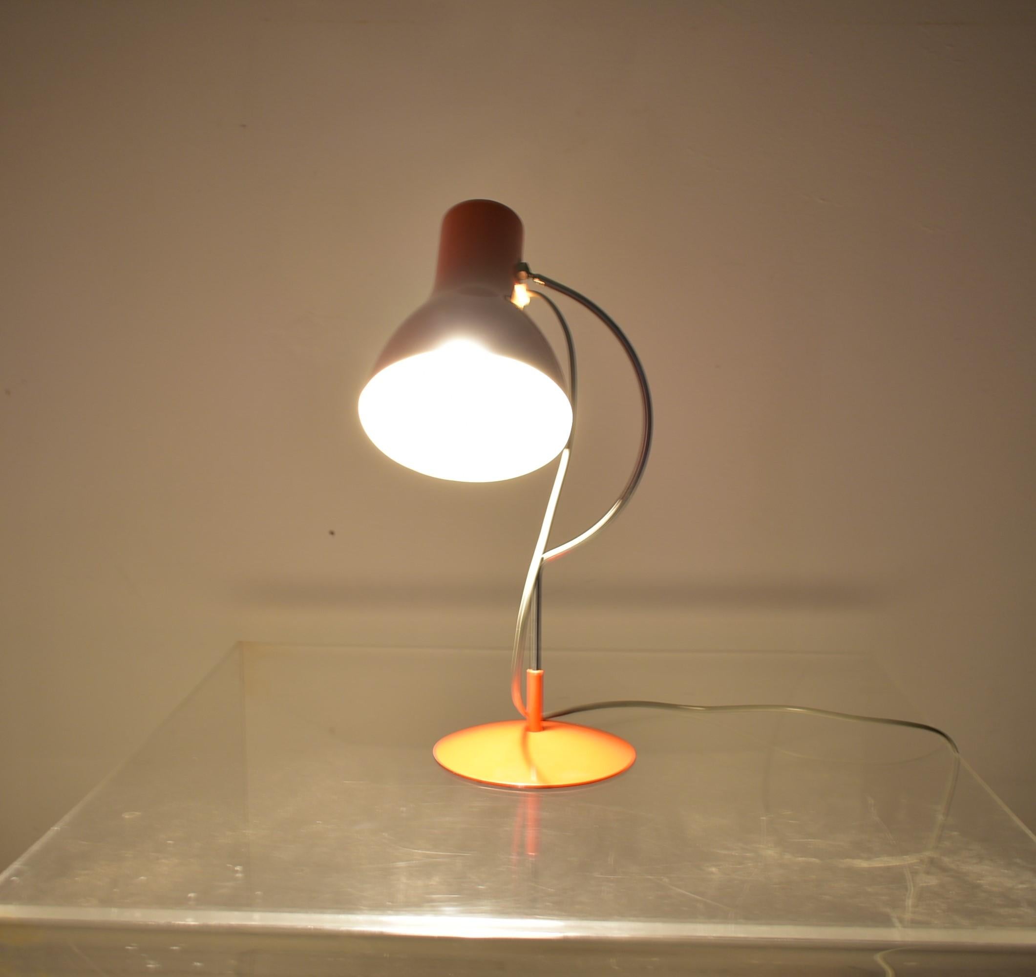 Mid-Century Table Lamp Designed by Josef Hurka for Napako, 1970's For Sale 9