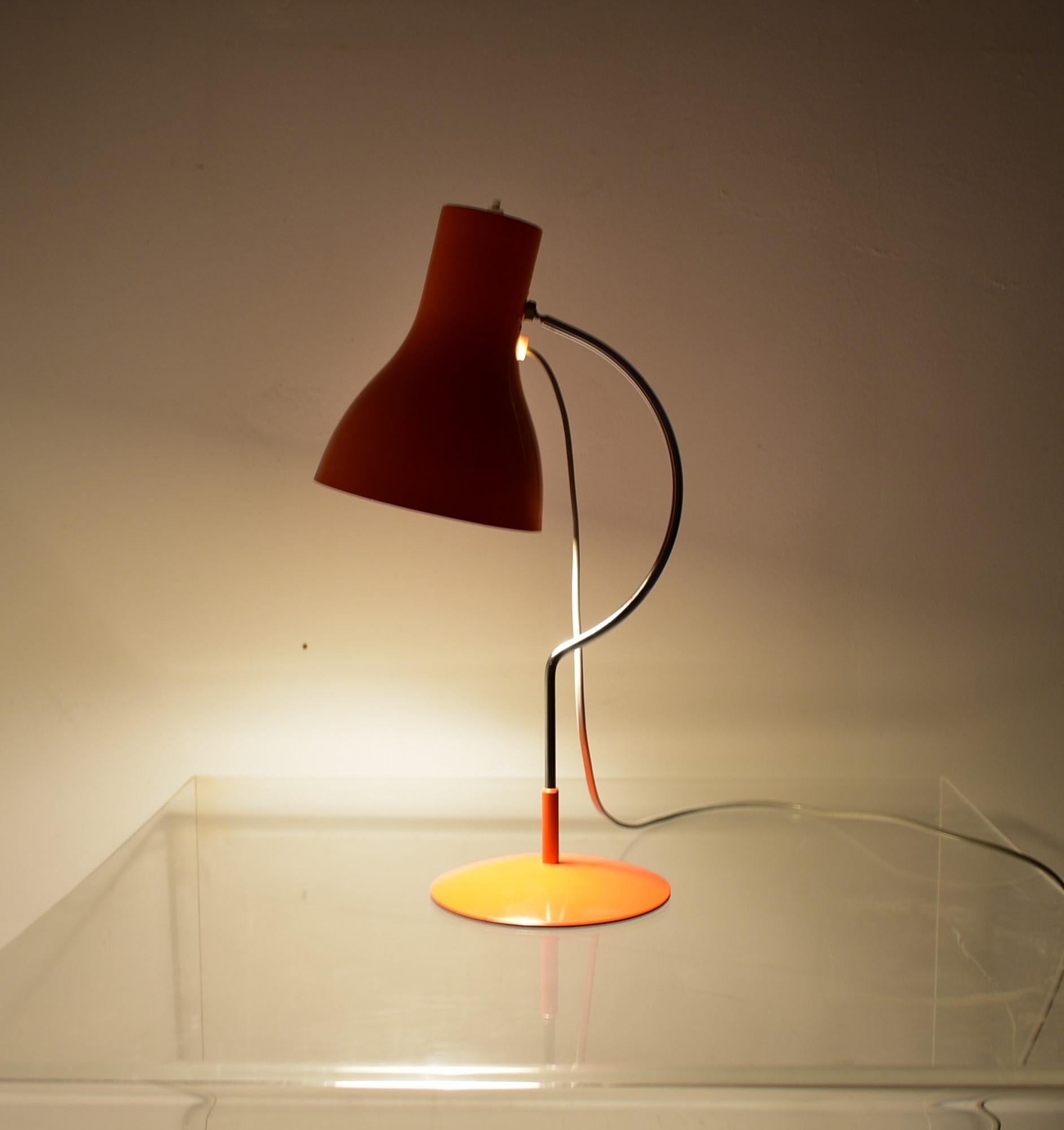 Mid-Century Table Lamp Designed by Josef Hurka for Napako, 1970's For Sale 10