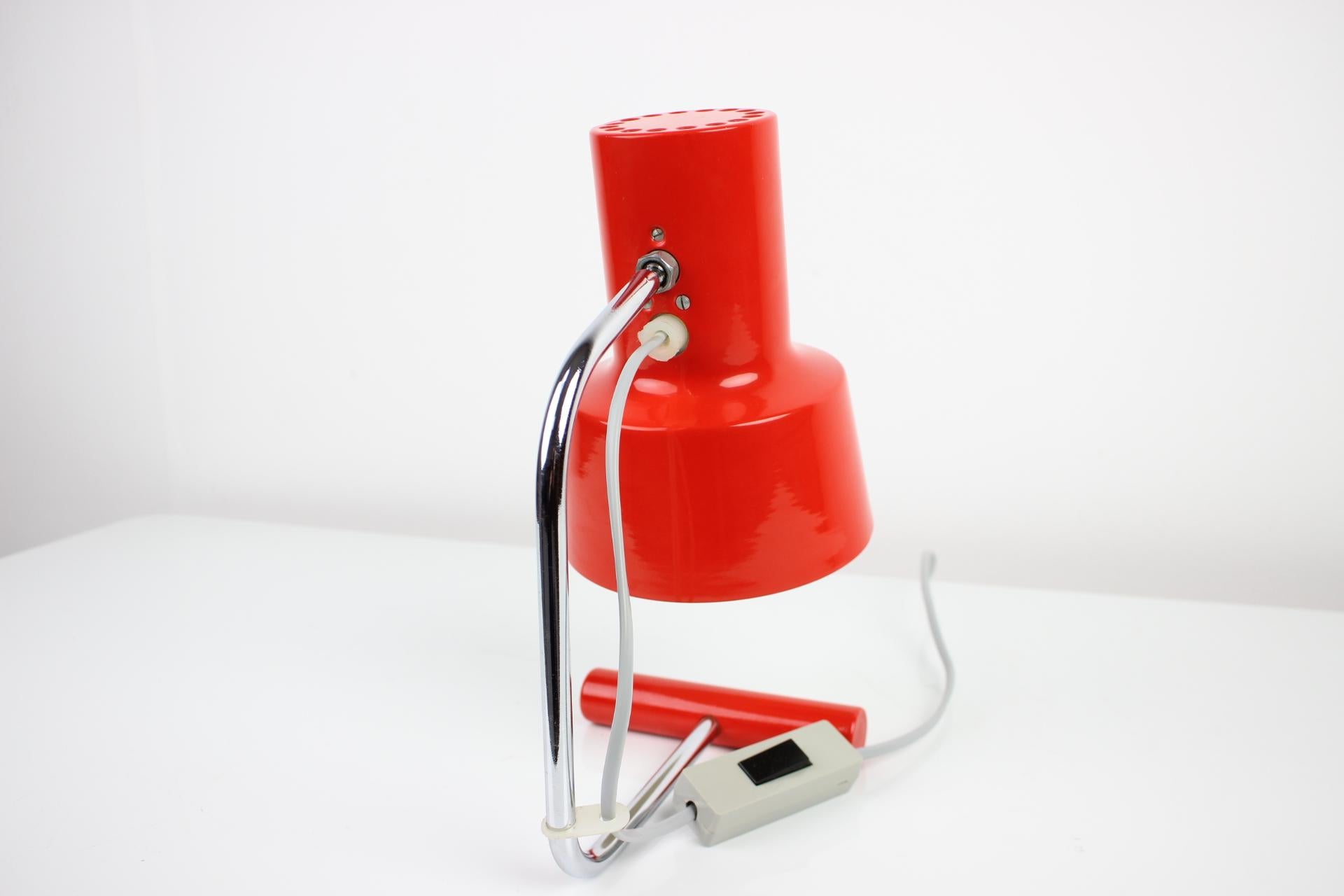 Mid-Century Table Lamp Designed by Josef Hurka for Napako, 1970's In Good Condition For Sale In Praha, CZ