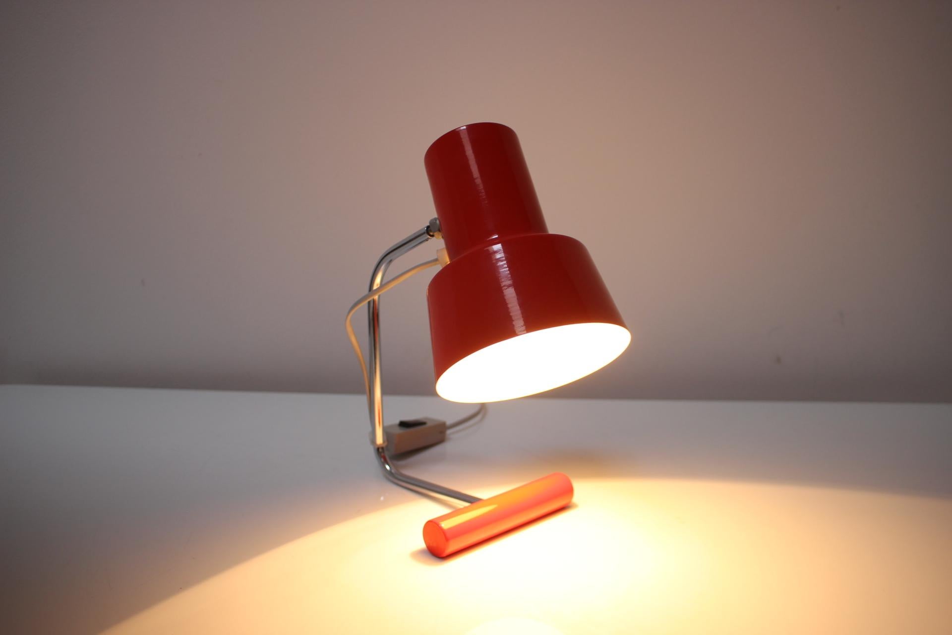 Mid-Century Table Lamp Designed by Josef Hurka for Napako, 1970's For Sale 1