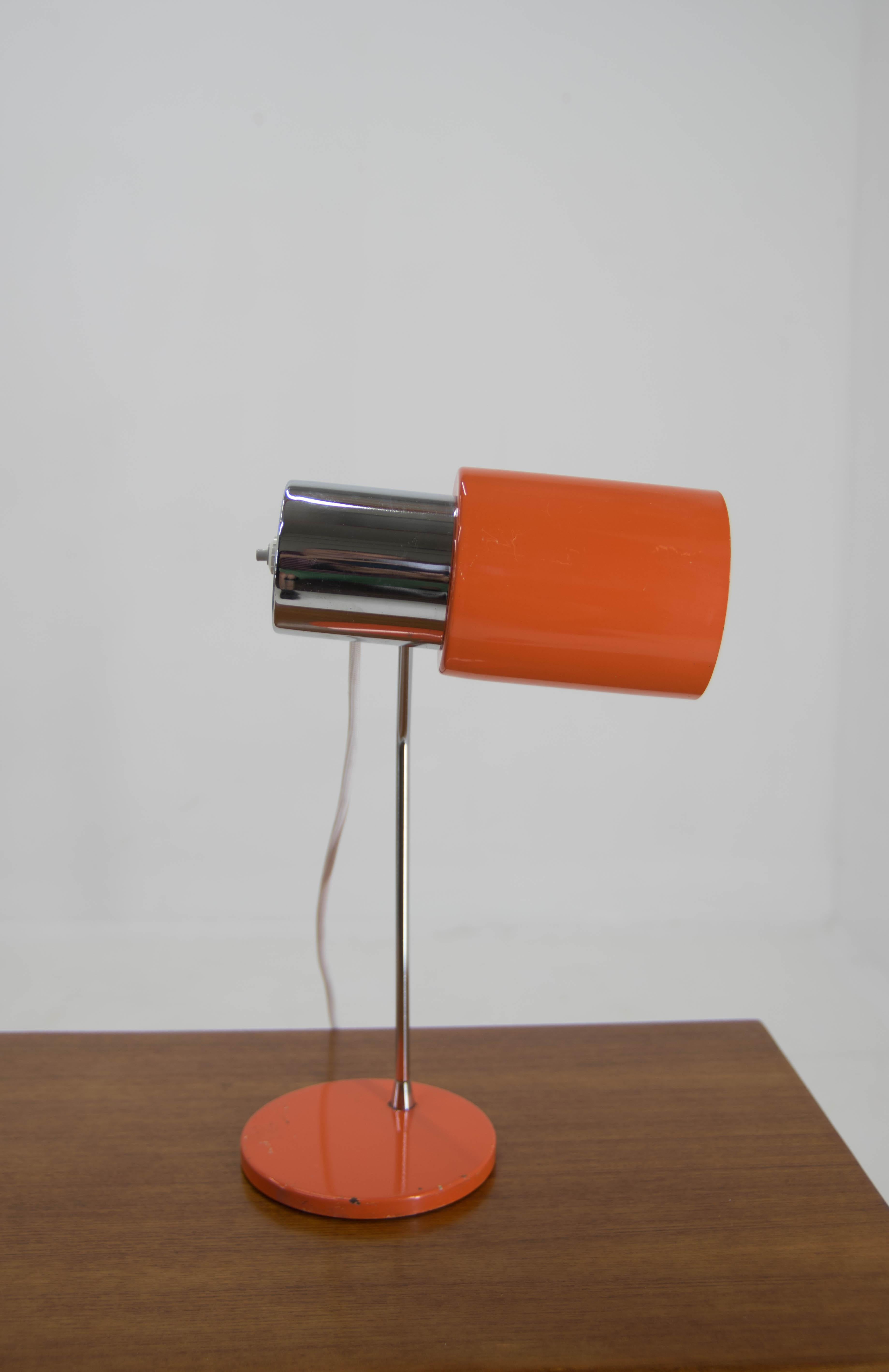 Mid-Century Table Lamp Designed by Josef Hurka for Napako, 1970's For Sale 1