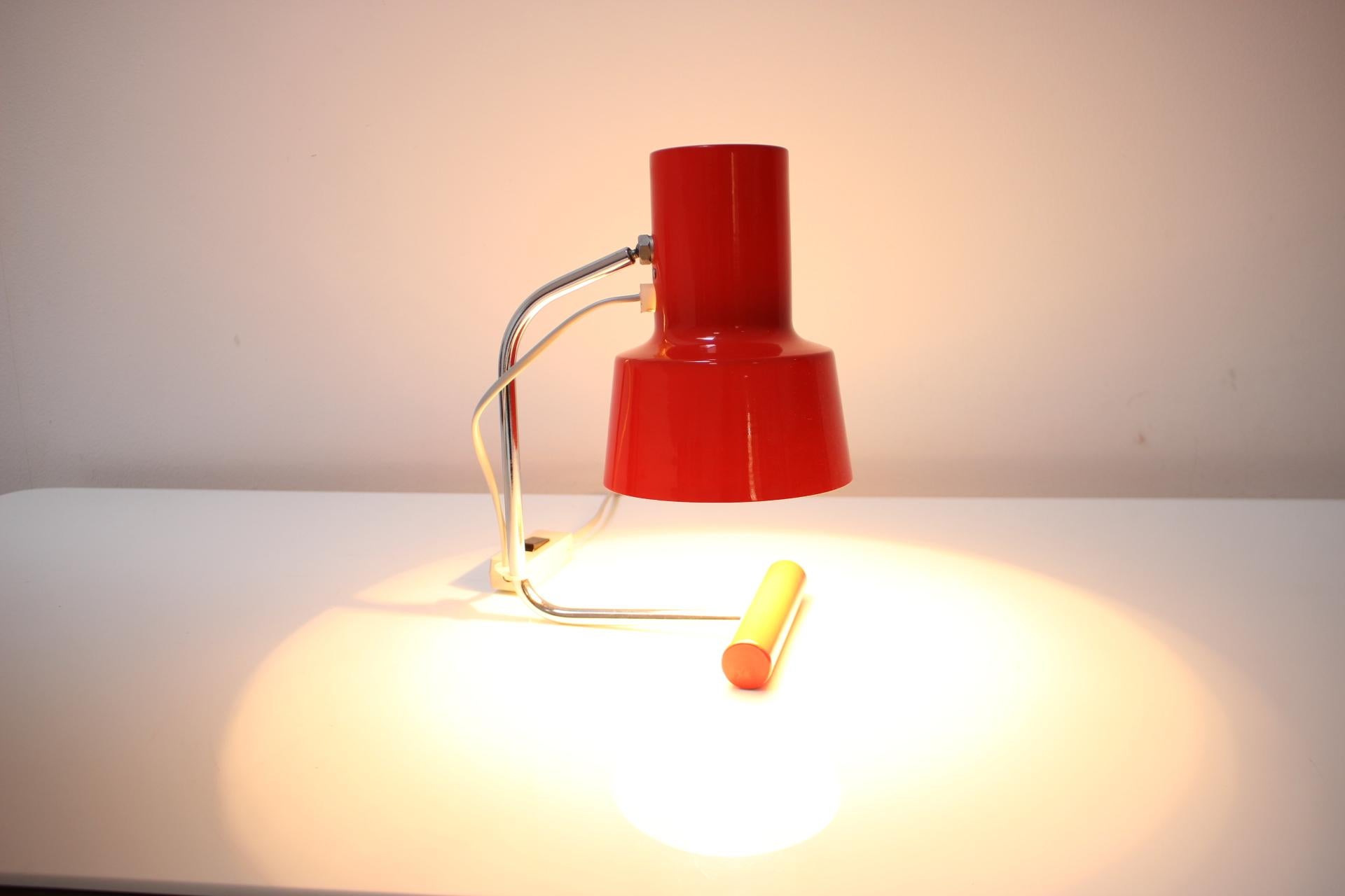 Mid-Century Table Lamp Designed by Josef Hurka for Napako, 1970's For Sale 2