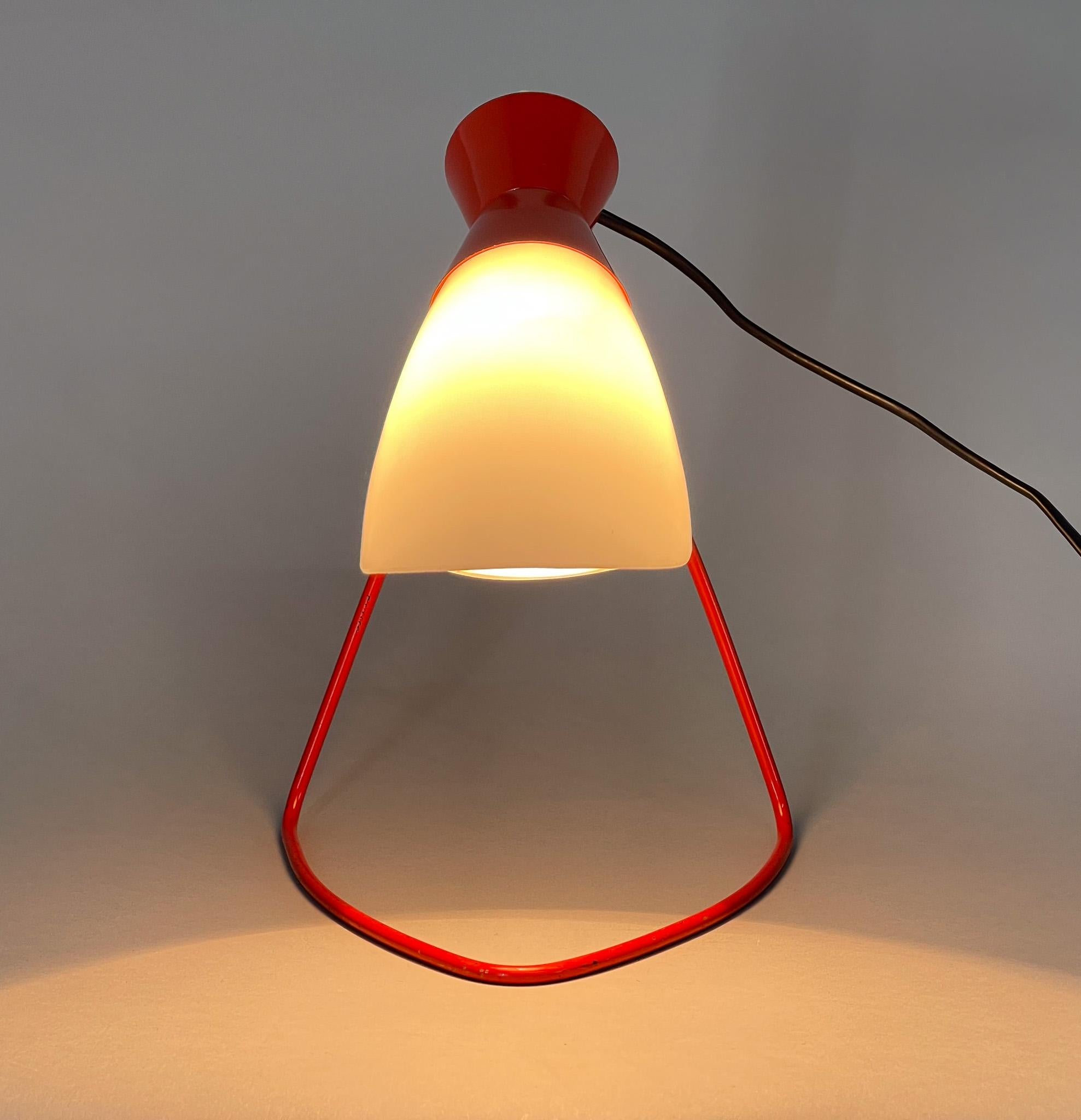  Mid-Century Table Lamp Designed By Josef Hurka for Napako, Model 1621, 1950's For Sale 5