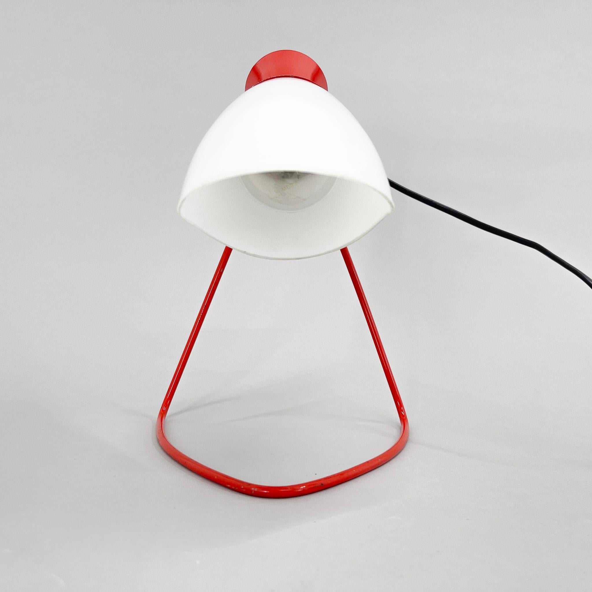 Czech  Mid-Century Table Lamp Designed By Josef Hurka for Napako, Model 1621, 1950's For Sale