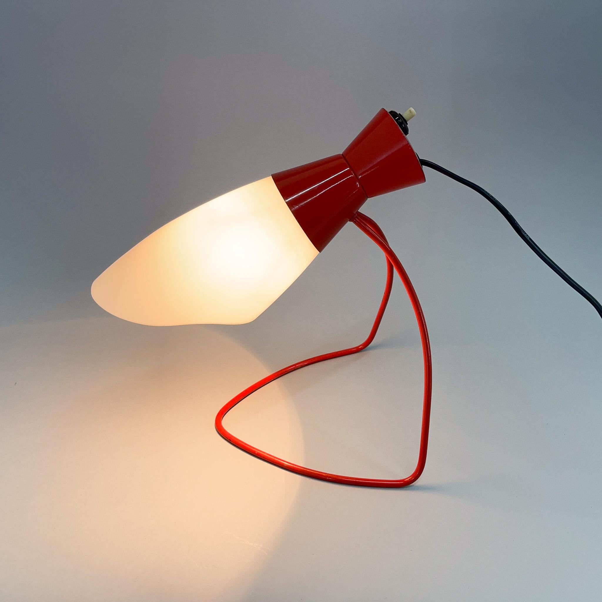 20th Century  Mid-Century Table Lamp Designed By Josef Hurka for Napako, Model 1621, 1950's For Sale