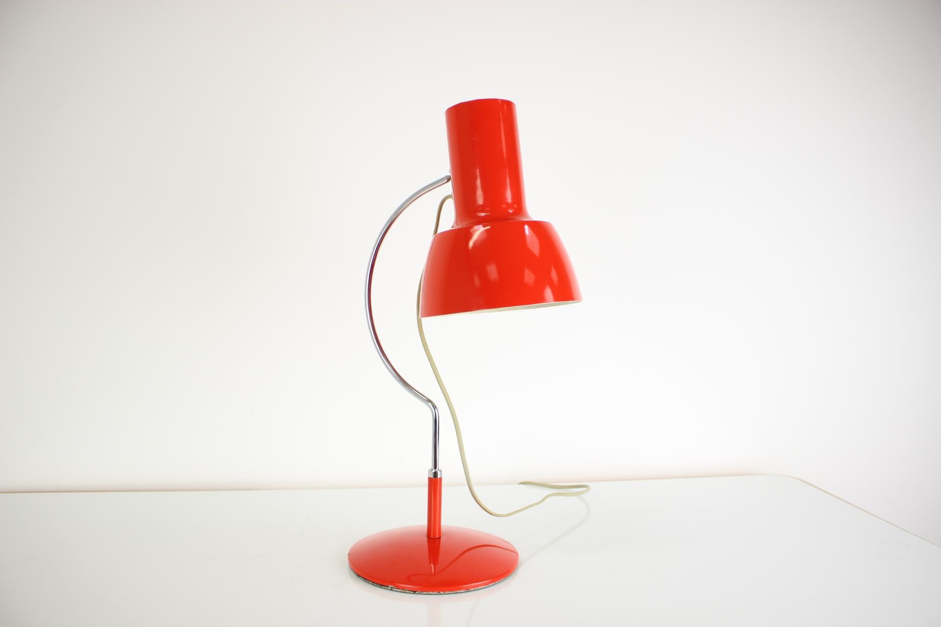 Mid-Century Modern Mid-Century Table Lamp Designed by Josef Hurka for Napako, 1960's For Sale