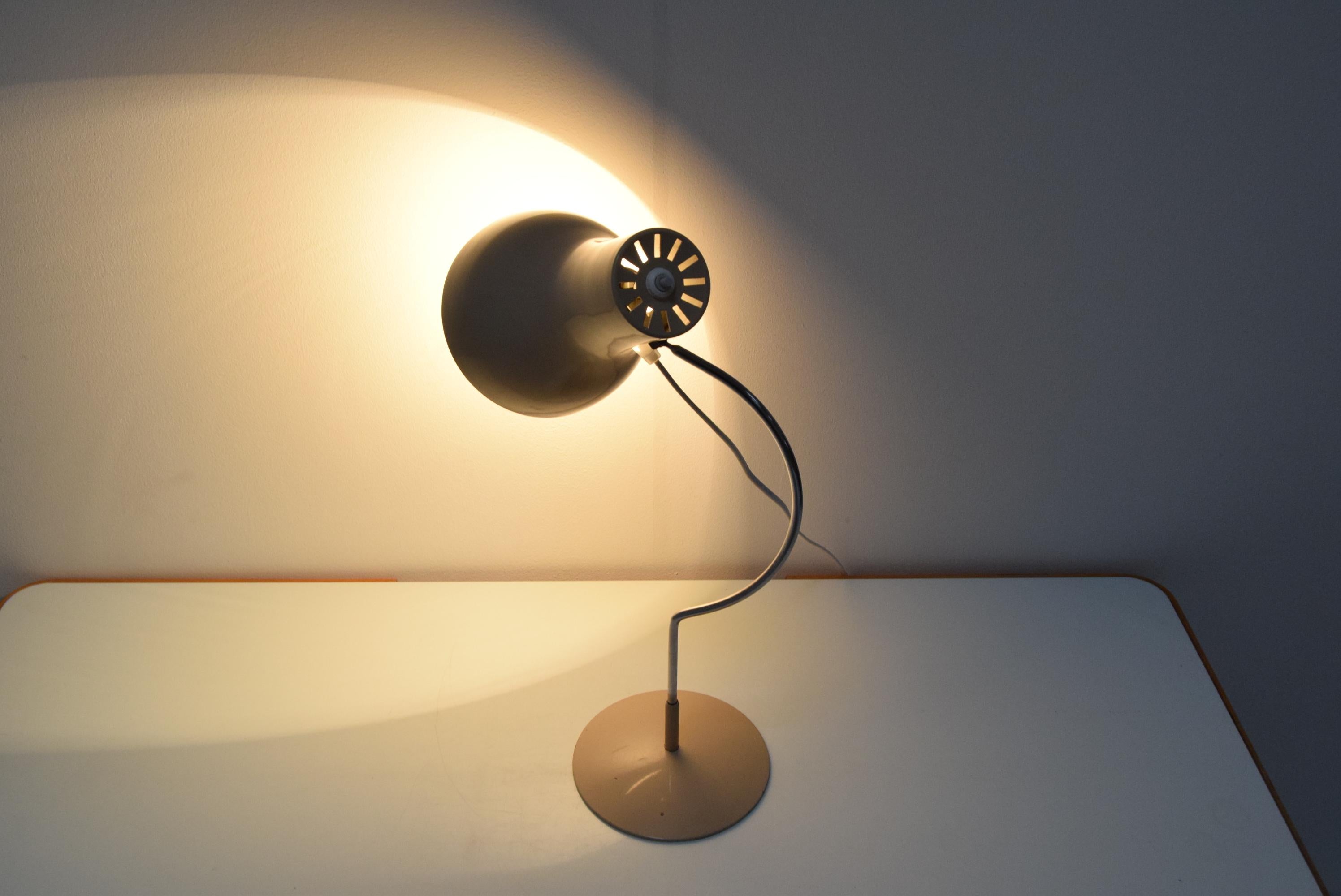 Mid-Century Table Lamp Designed by Josef Hurka for Napako, 1970's 4