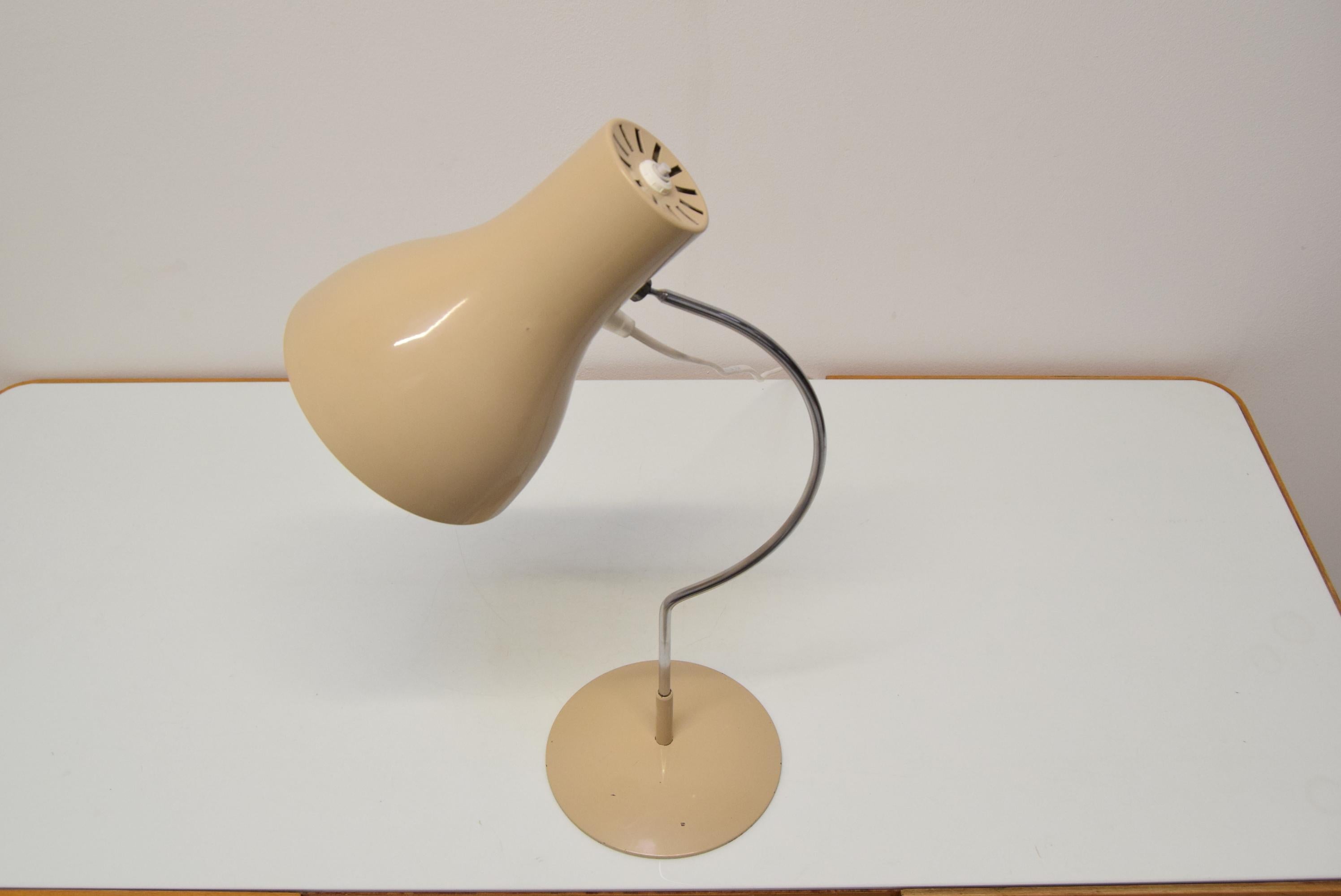 Czech Mid-Century Table Lamp Designed by Josef Hurka for Napako, 1970's