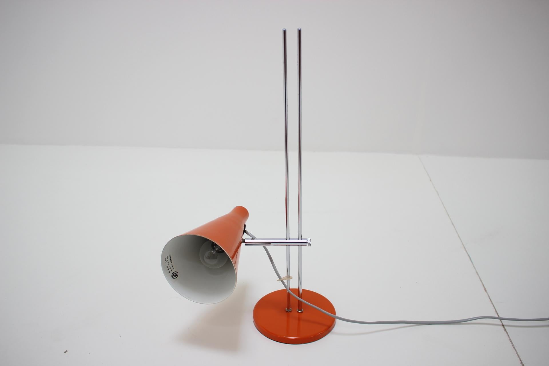 Midcentury Table Lamp Designed by josef Hurka, 1960s 3
