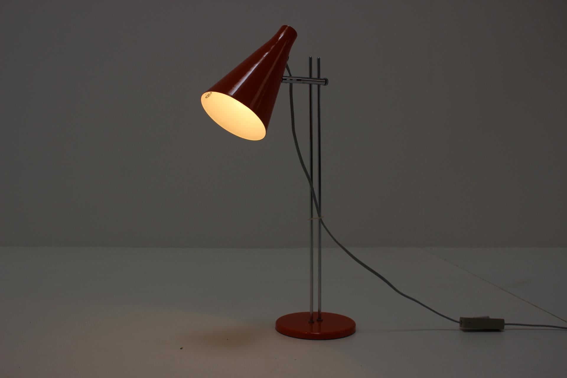 Midcentury Table Lamp Designed by josef Hurka, 1960s 1