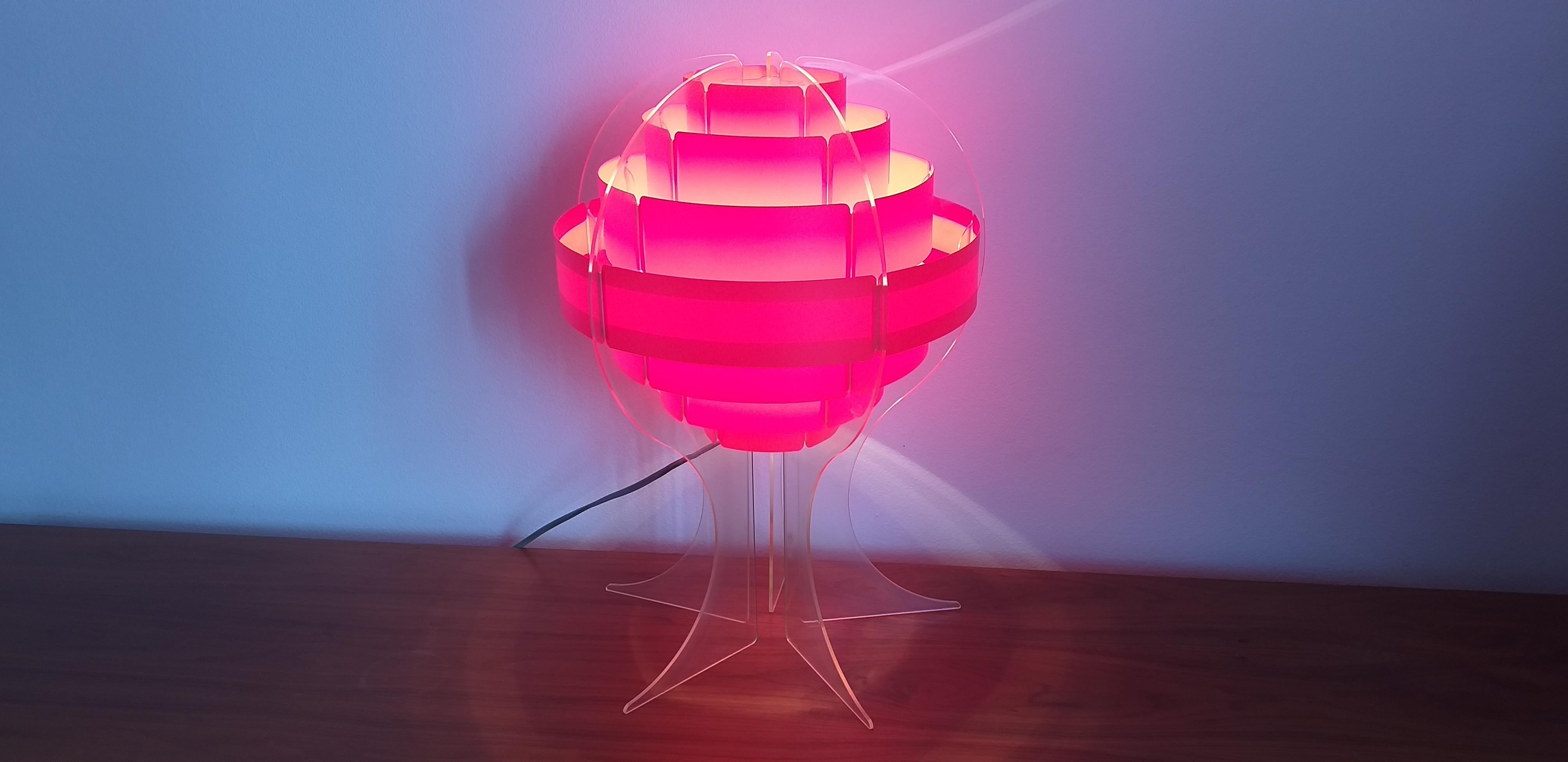 Midcentury Table Lamp Designed by Preben Jacobsen & Flemming Brylle, 1970s 3