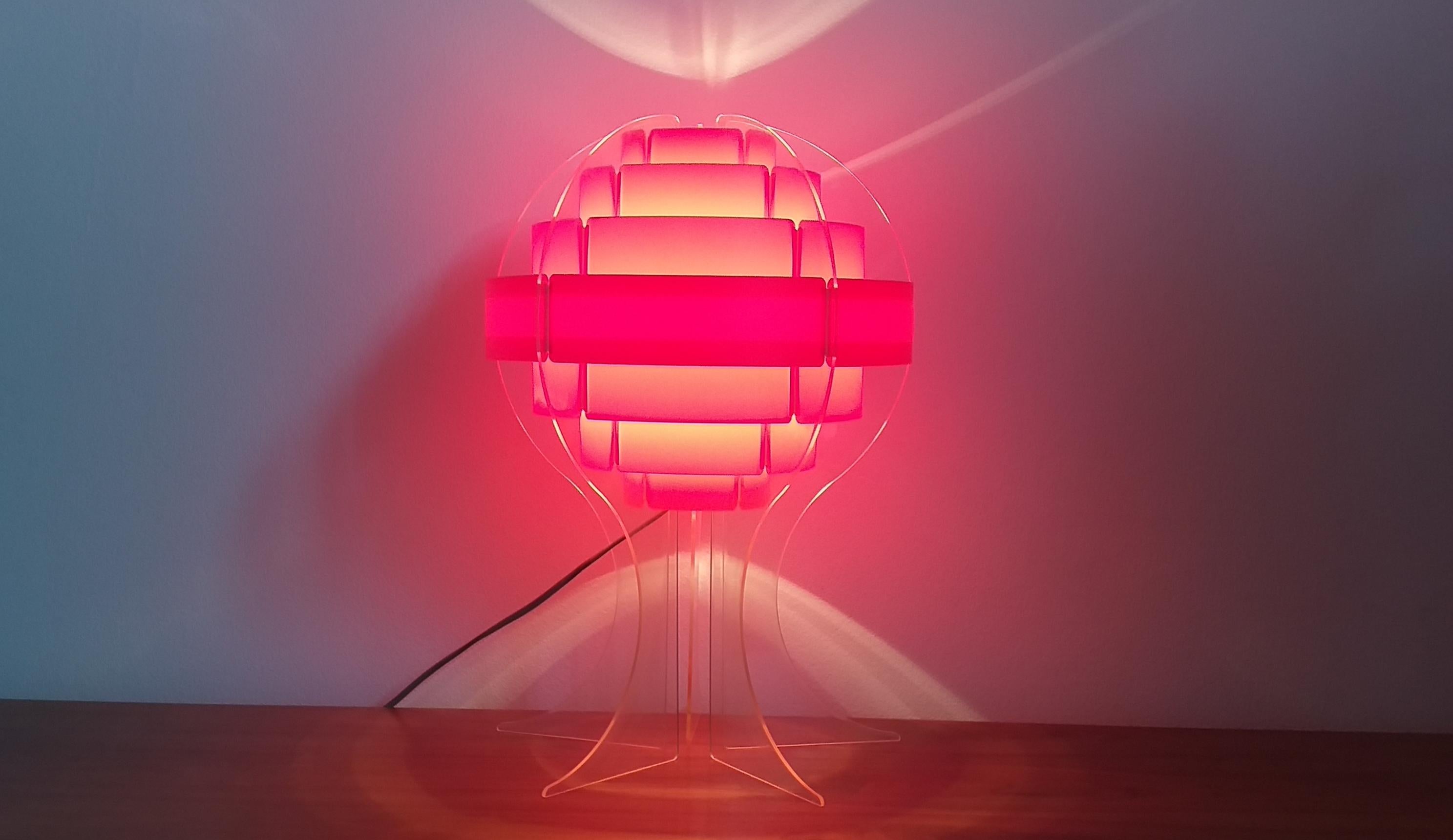 Midcentury Table Lamp Designed by Preben Jacobsen & Flemming Brylle, 1970s 5