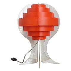 Midcentury Table Lamp Designed by Preben Jacobsen & Flemming Brylle, 1970s