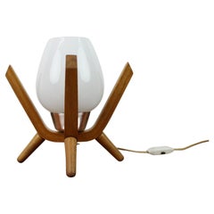 Mid-Century Table Lamp/ Dřevo Humpolec, 1970's