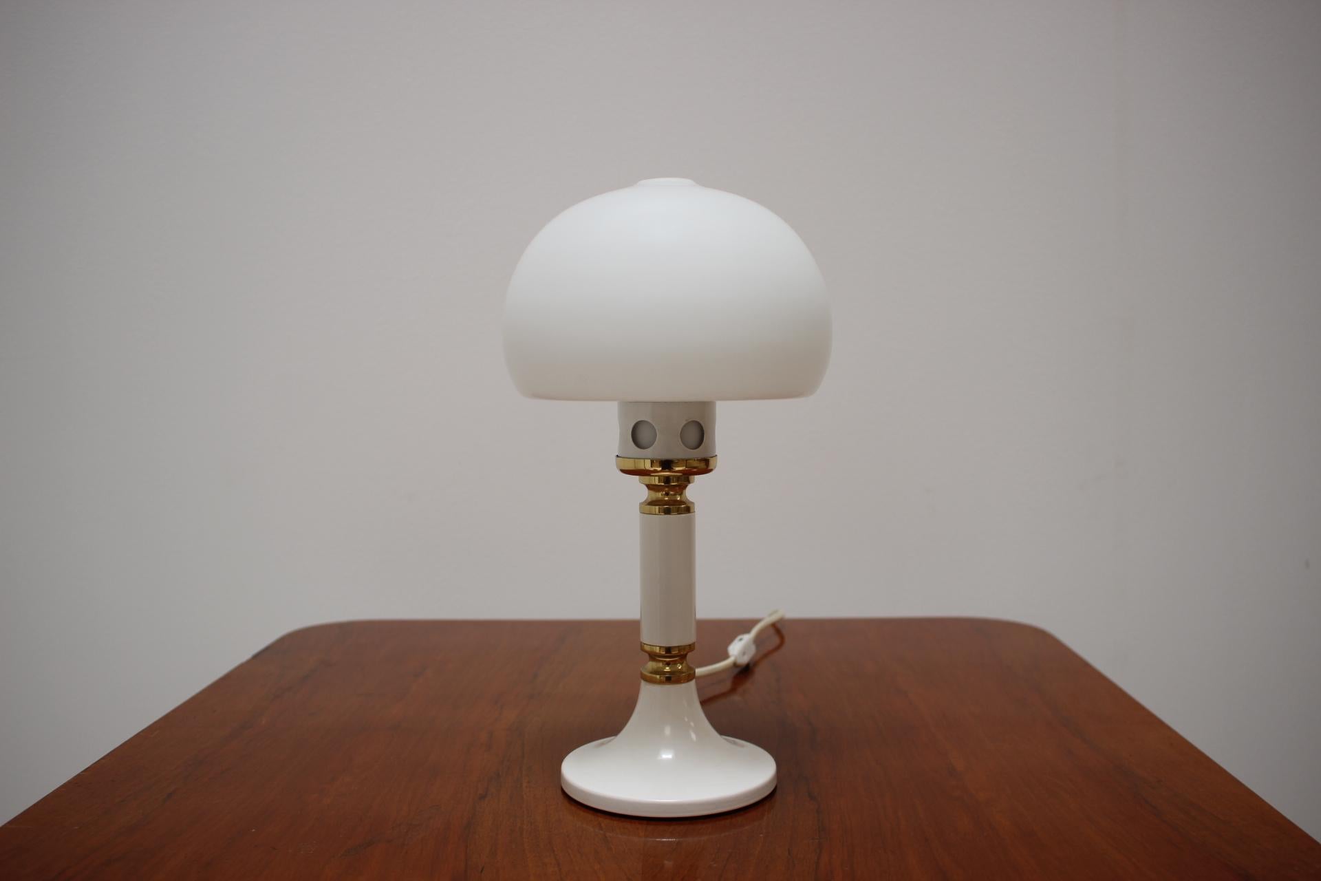 Midcentury Table Lamp/ Drukov, 1960s For Sale 1