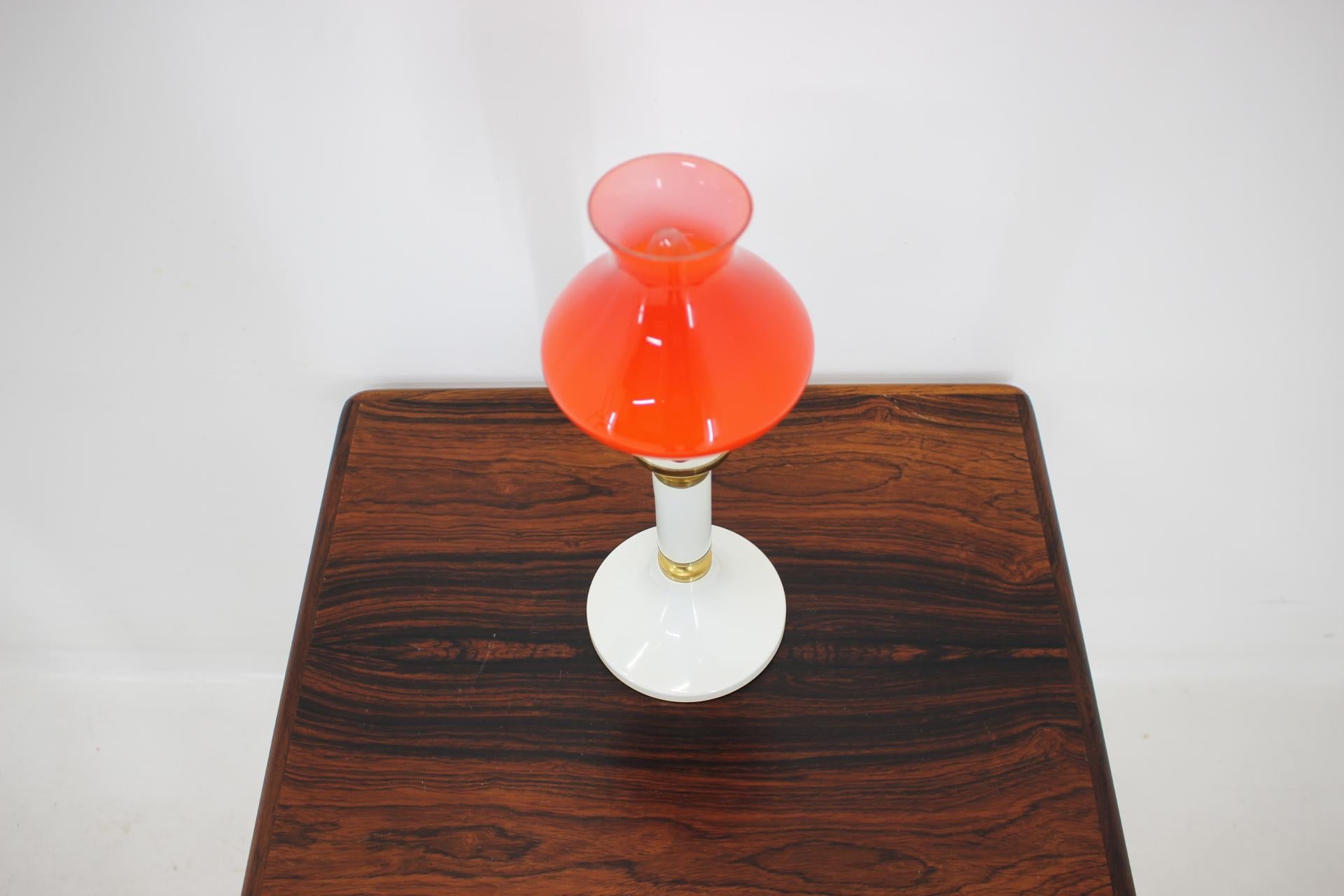 Mid-Century Modern Midcentury Table Lamp/Drukov, 1970s For Sale