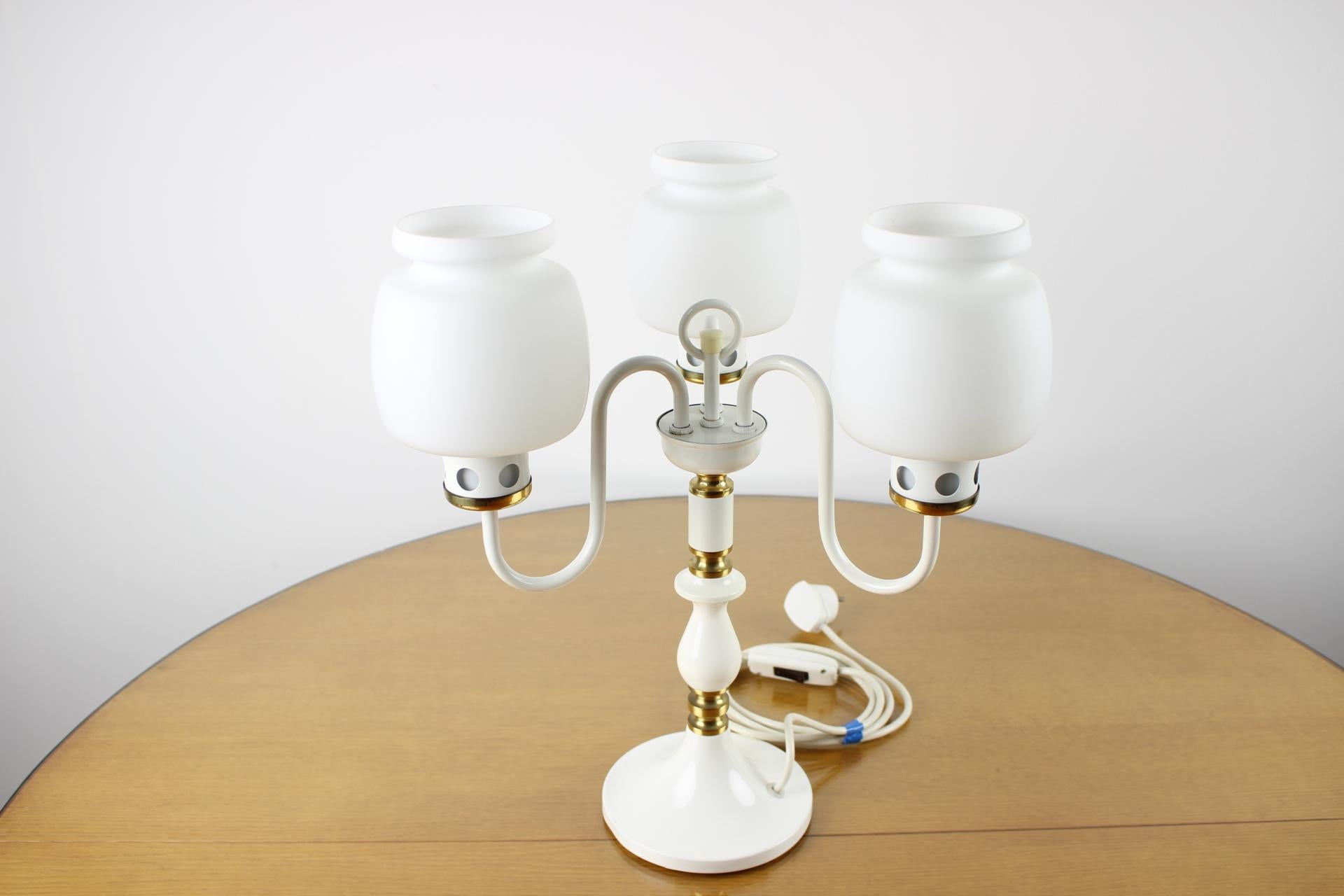 Mid-Century Modern Mid-Century Table Lamp/ Drukov Brno, 1970's For Sale