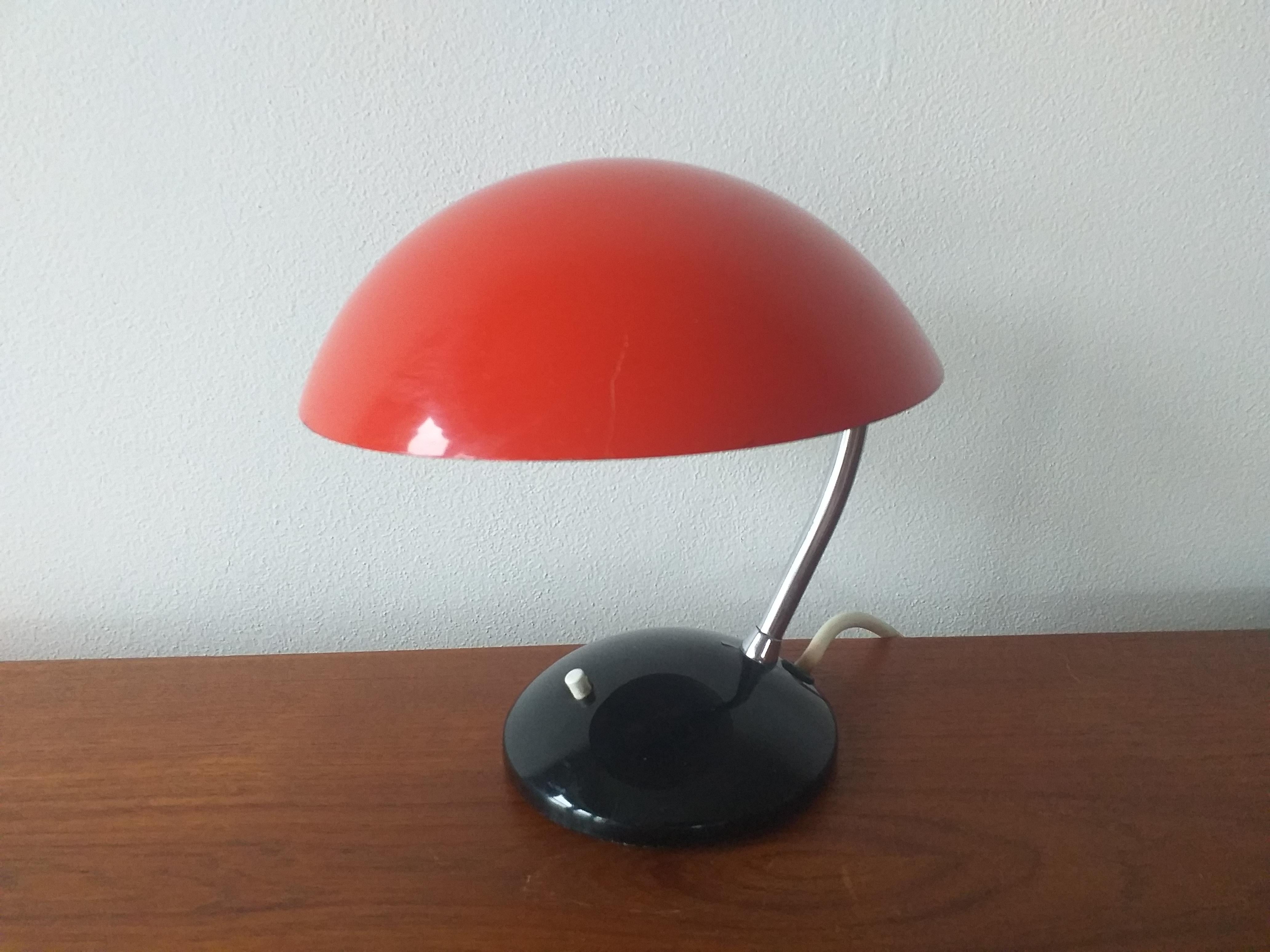 Midcentury Table Lamp Drukov Designed by Josef Hurka, 1960s In Good Condition For Sale In Praha, CZ