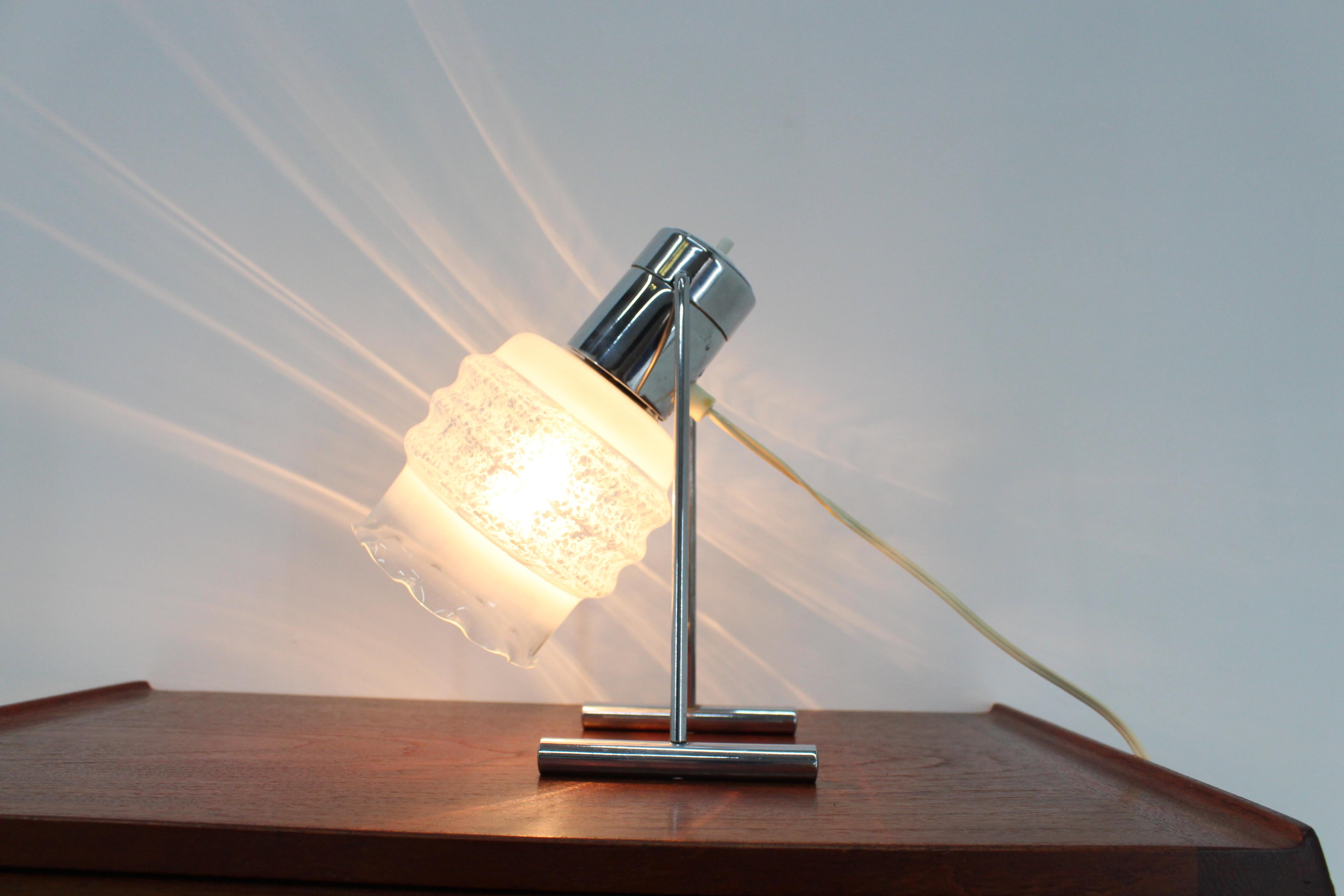 Midcentury Table Lamp Drupol In Good Condition For Sale In Praha, CZ