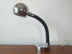 Midcentury Table Lamp Elbow, Targetti Sankey, Italy, 1970s