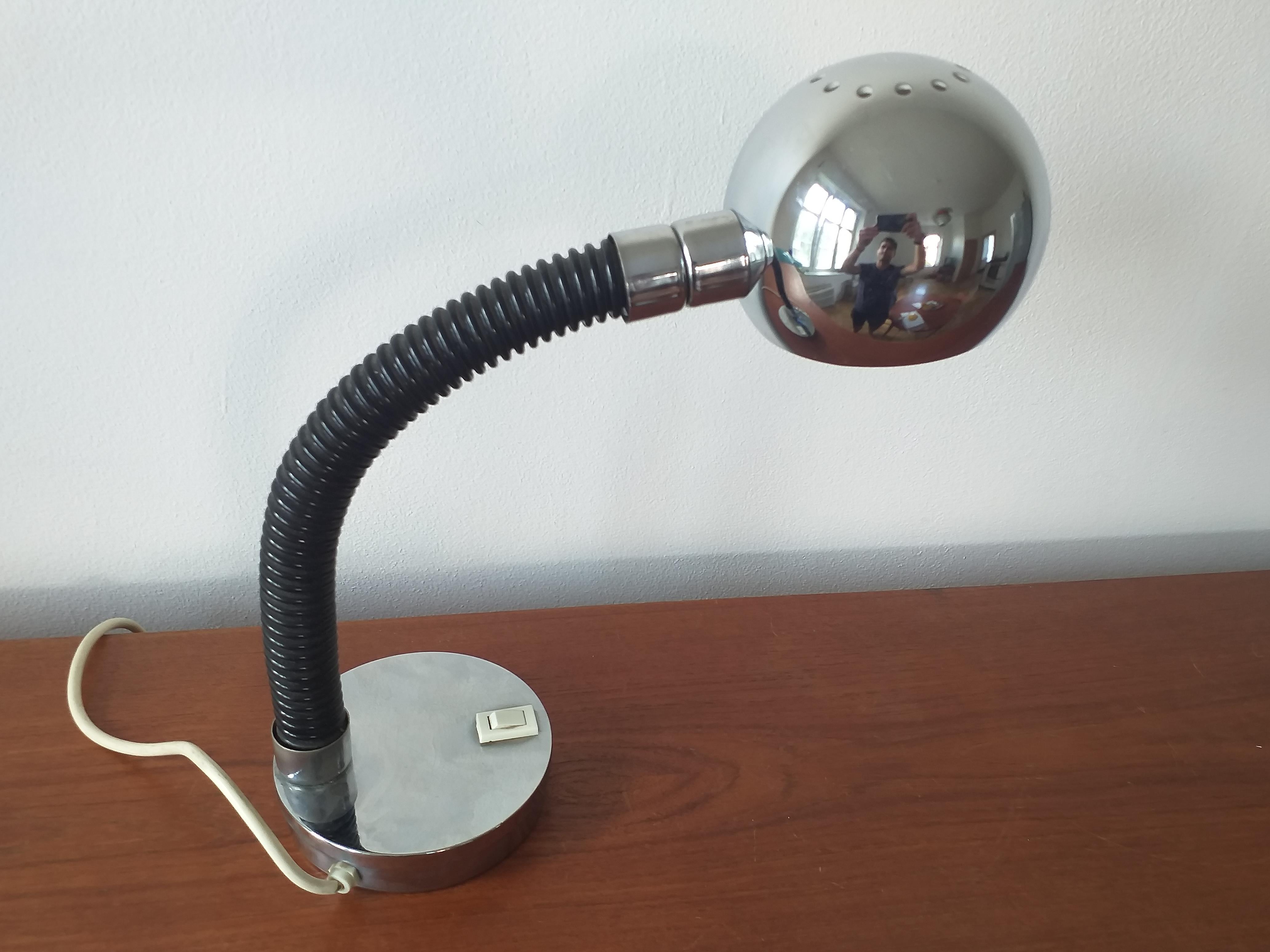 italien Lampe de table midcentury Elbow, Targetti Sankey, Italie, 1970 en vente