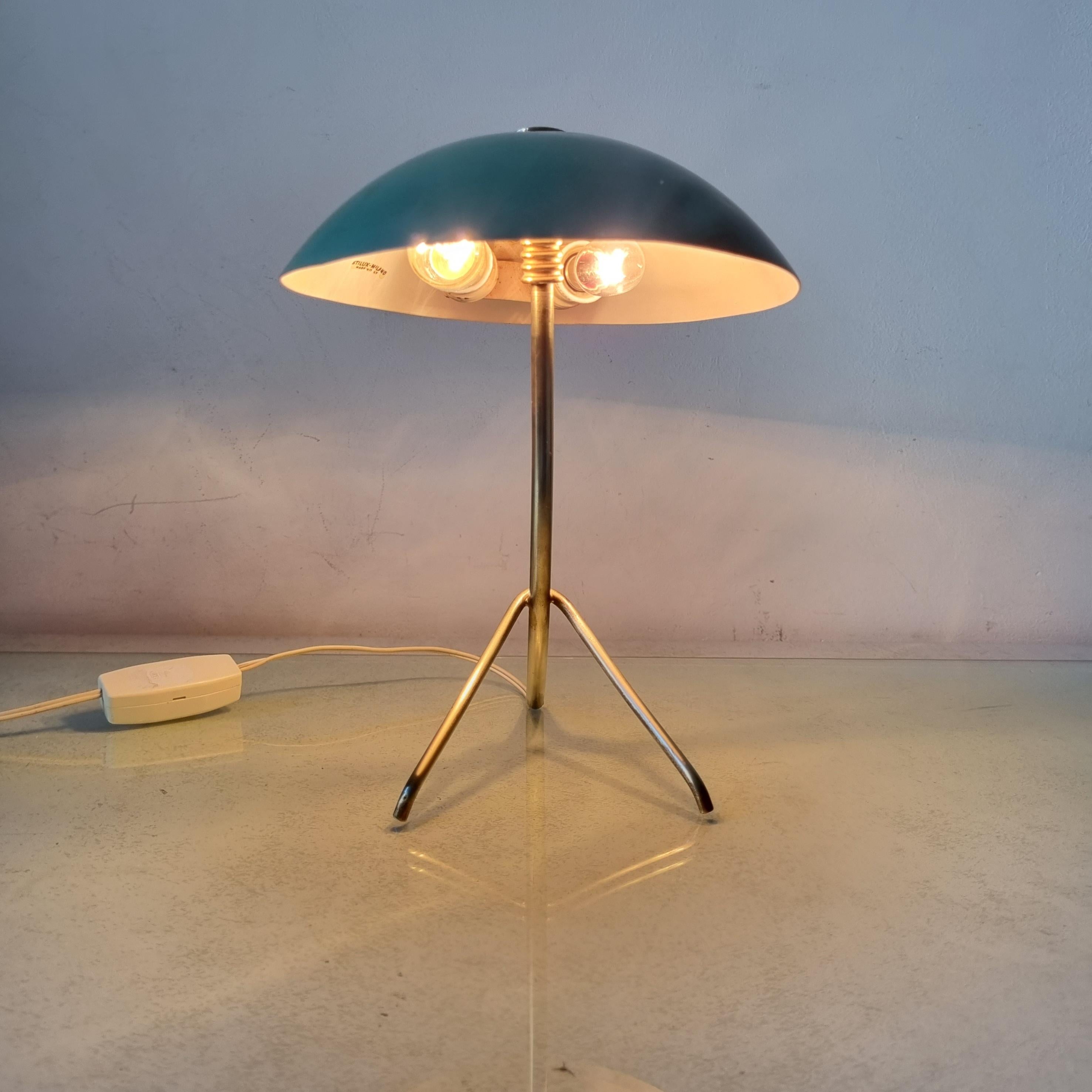 Italian Mid-Century Table Lamp from Stilux Milano, 1950s For Sale