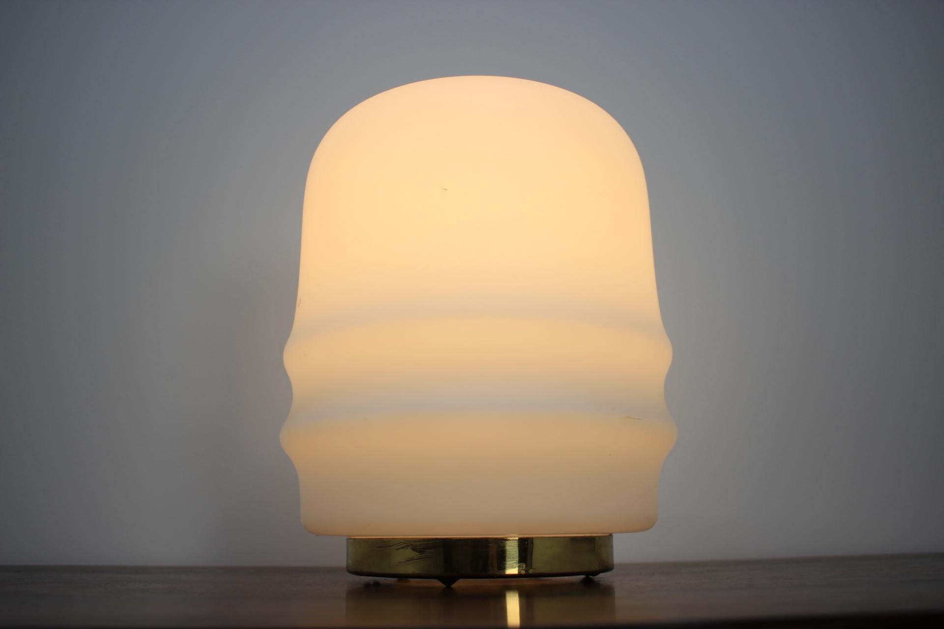 Late 20th Century Midcentury Table Lamp from Valasske Mezirici, Karel Volf, 1970s For Sale