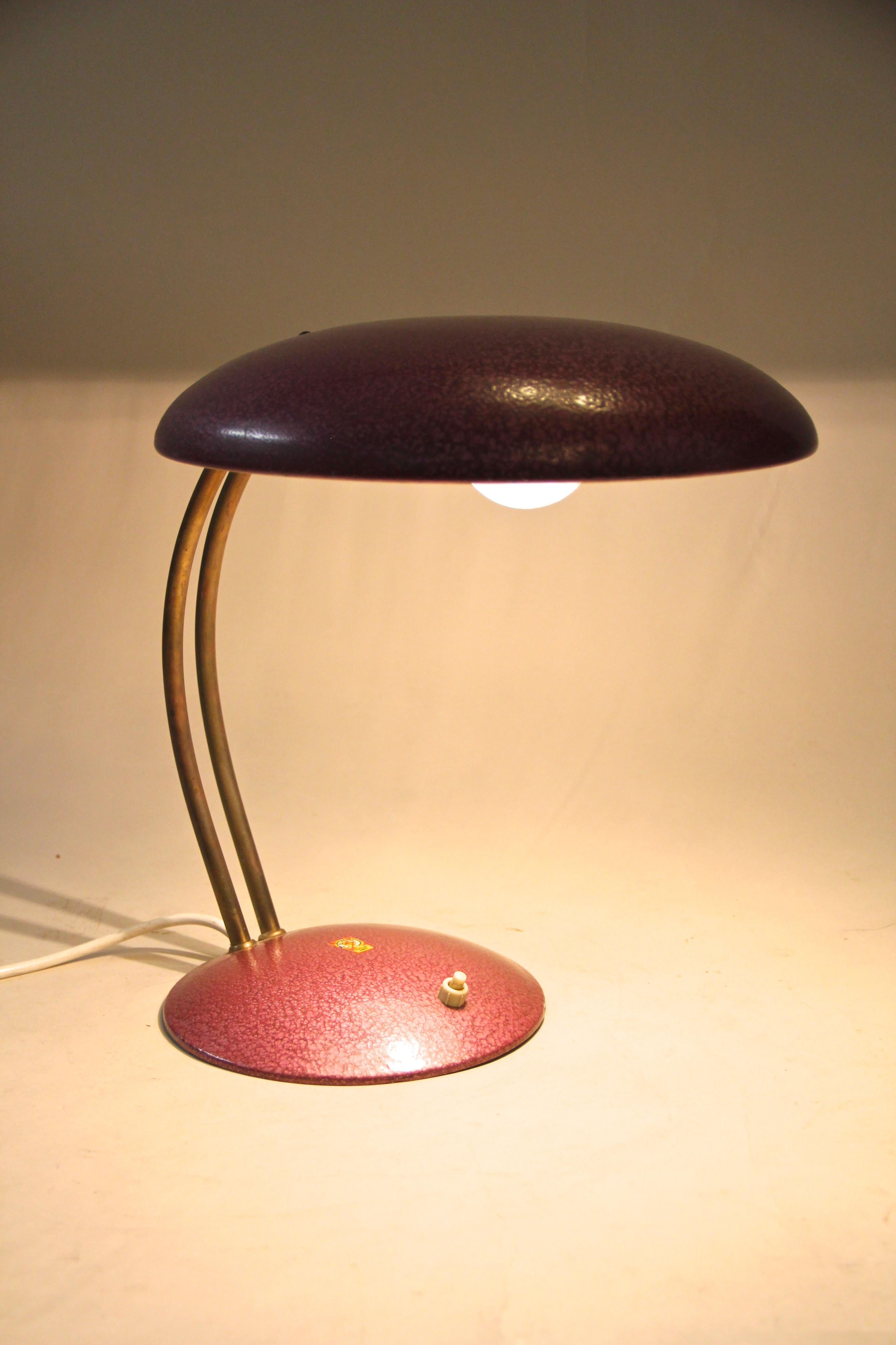 Mid-Century Modern Mid Century Table Lamp Hammertone Finished, Austria, circa 1960/70