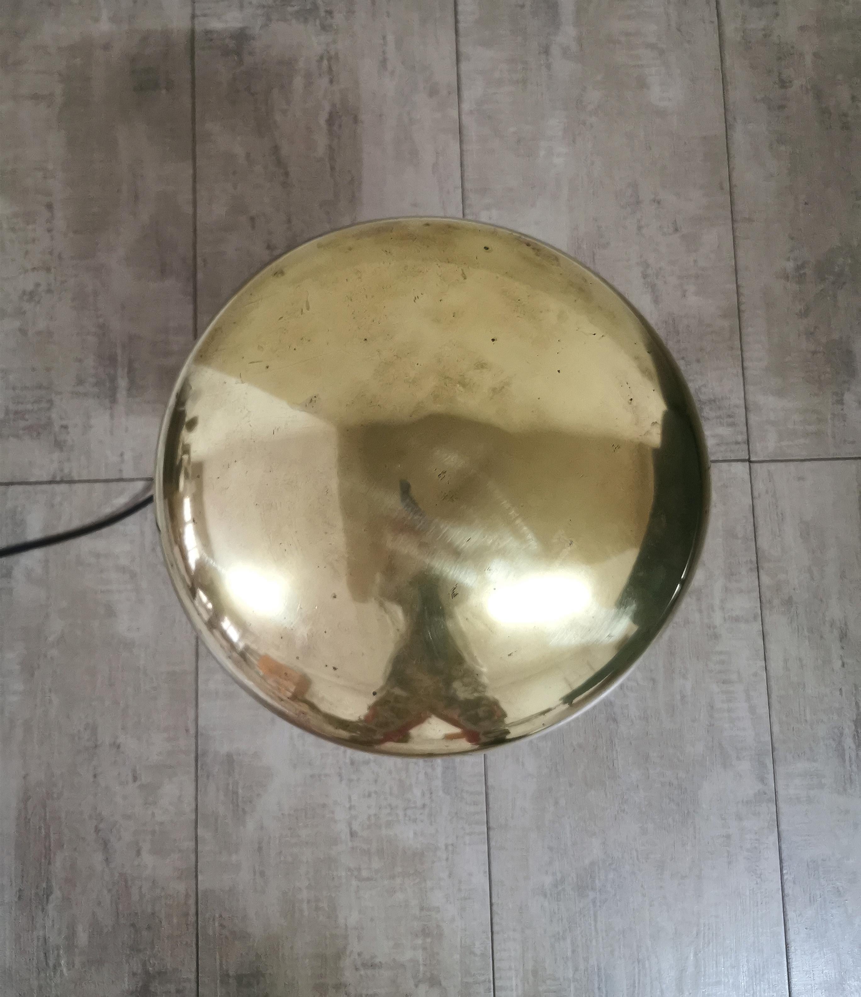  Mid Century Table Lamp Lighting Brass 1 light Italian Design 1940s 1