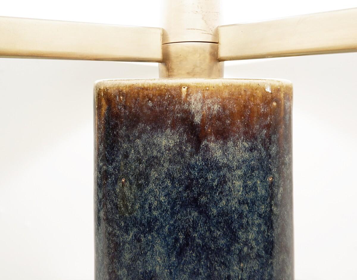 Mid Century Table Lamp in Glazed Ceramic by Pierre Culot '1938-2011' 3