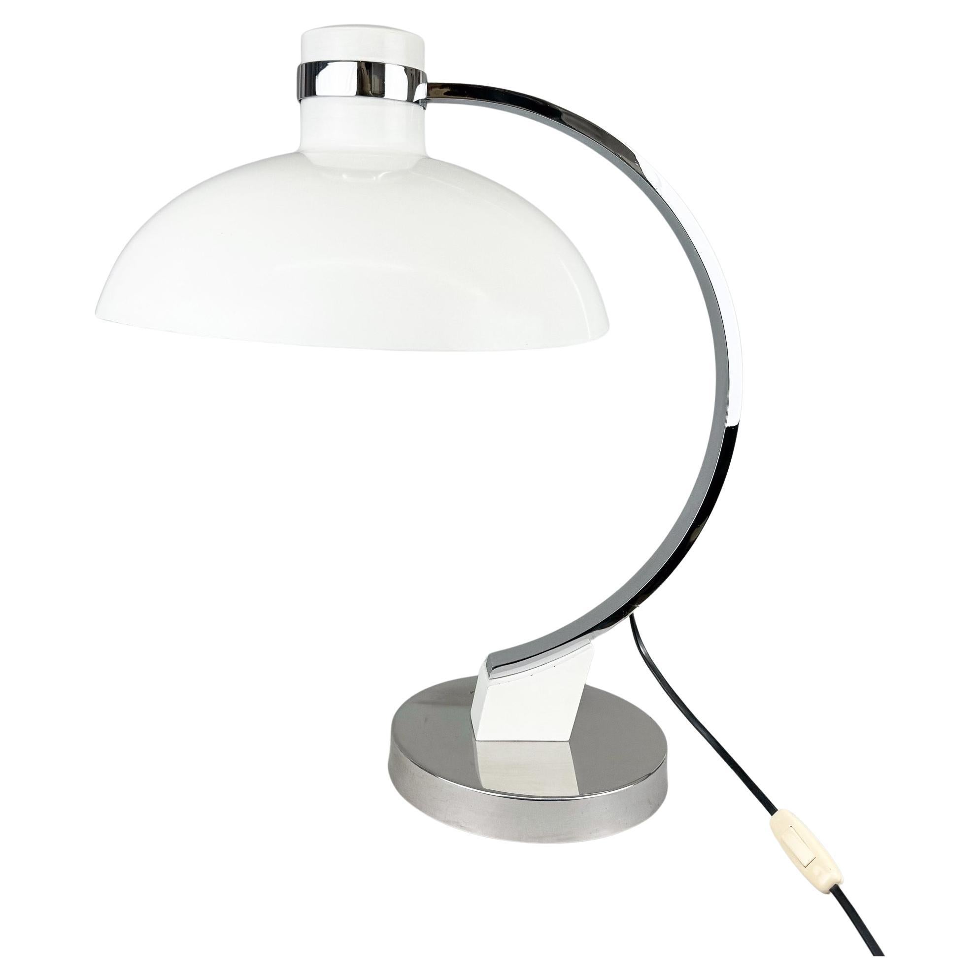 Mid Century Table Lamp in Kaiser Idell Style, 1970's For Sale