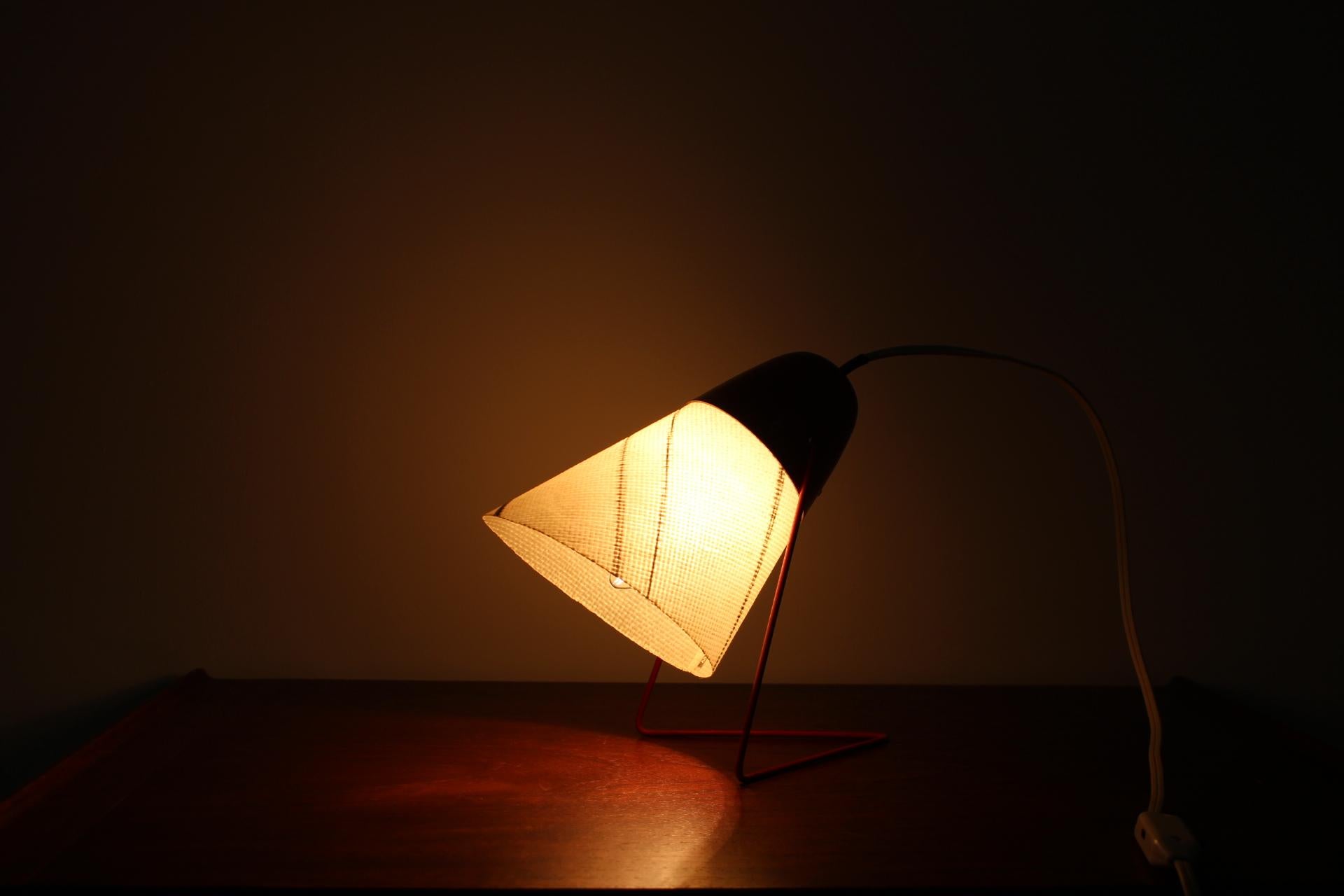 Midcentury Table Lamp in Style of Helena Frantová, 1960s For Sale 1
