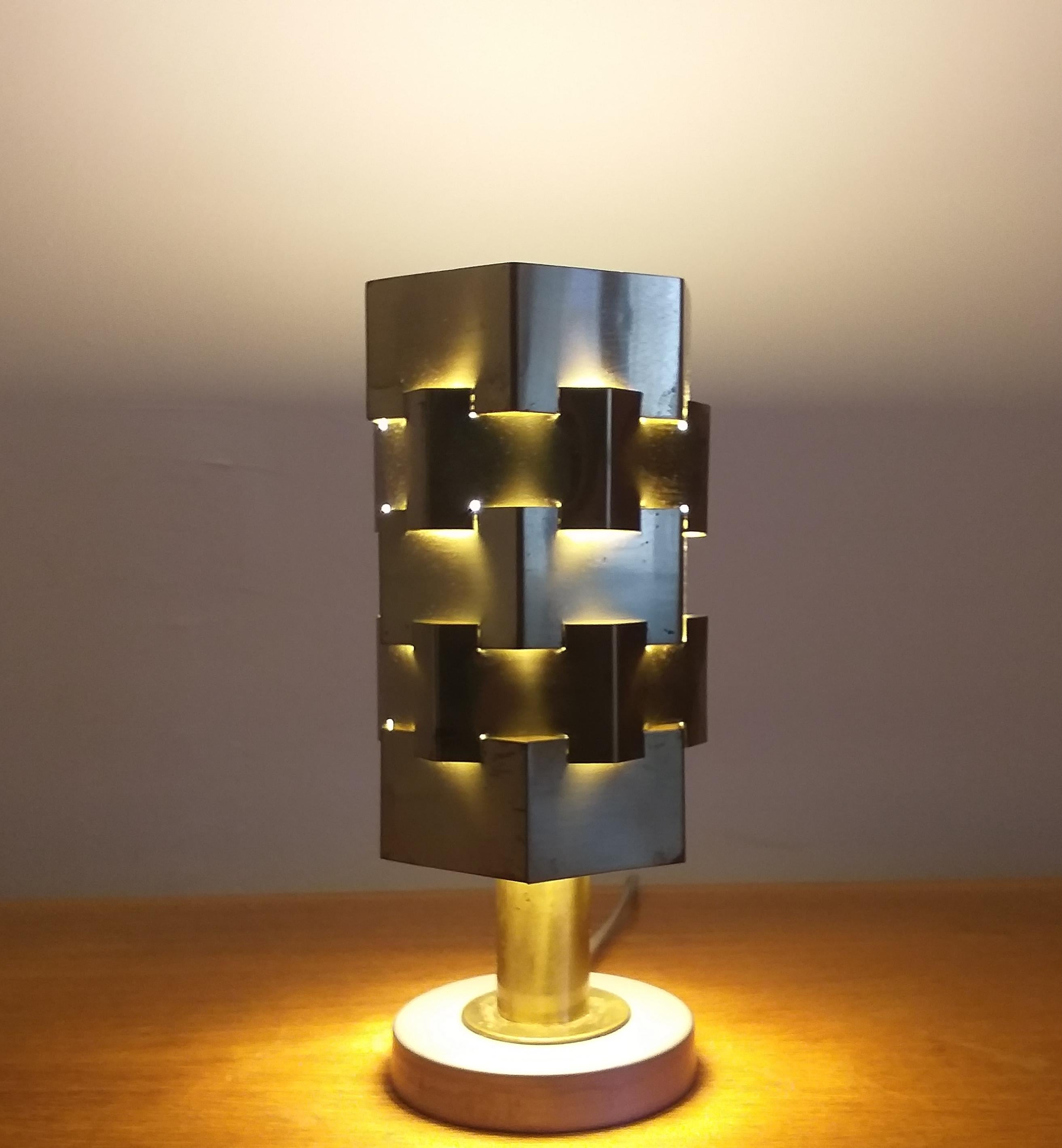 Midcentury Table Lamp in Style of Max Sauze, 1960s For Sale 1