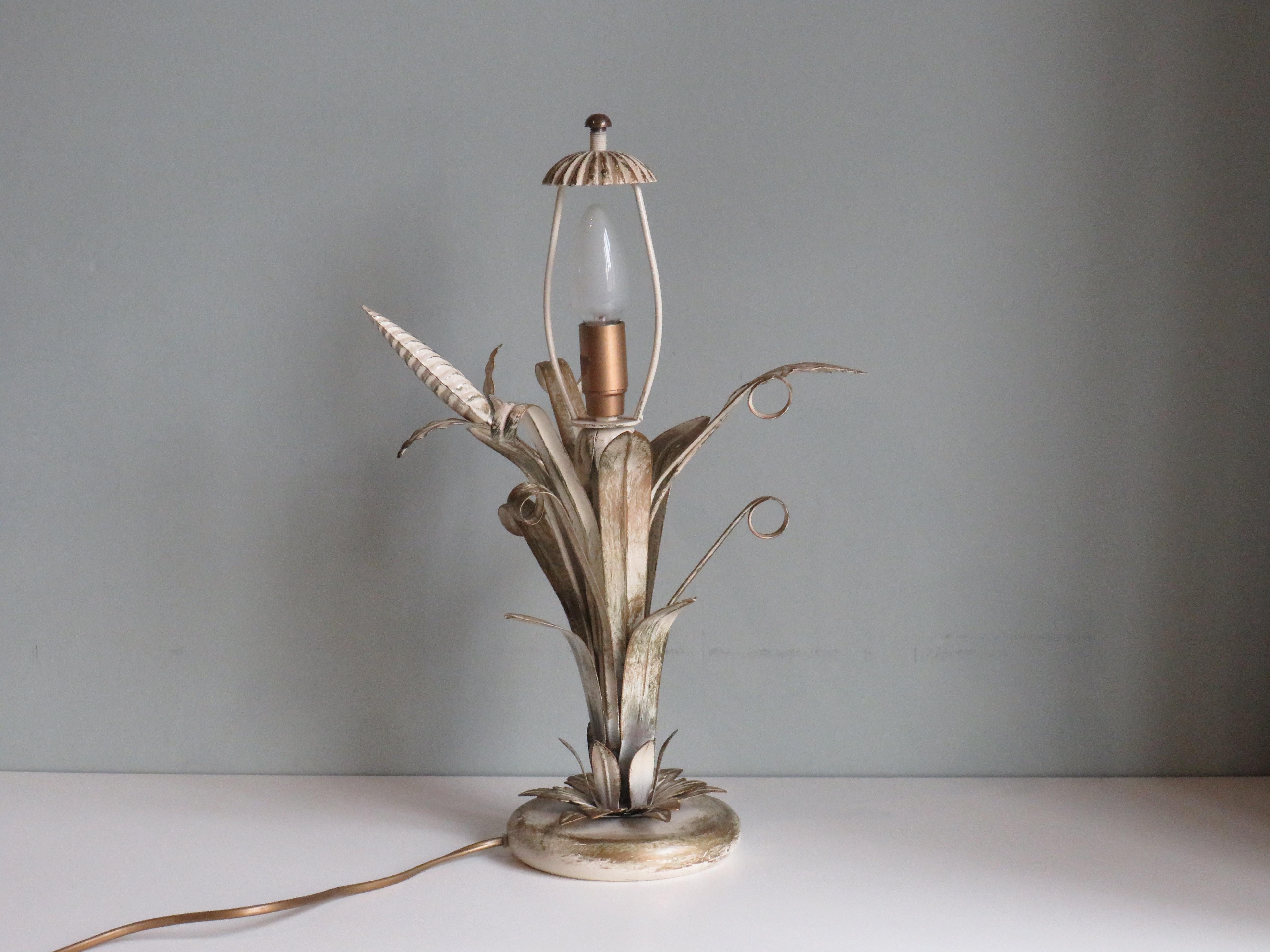 Mid Century Table Lamp in the Style of Hans Kögl, Italy 1960s 1