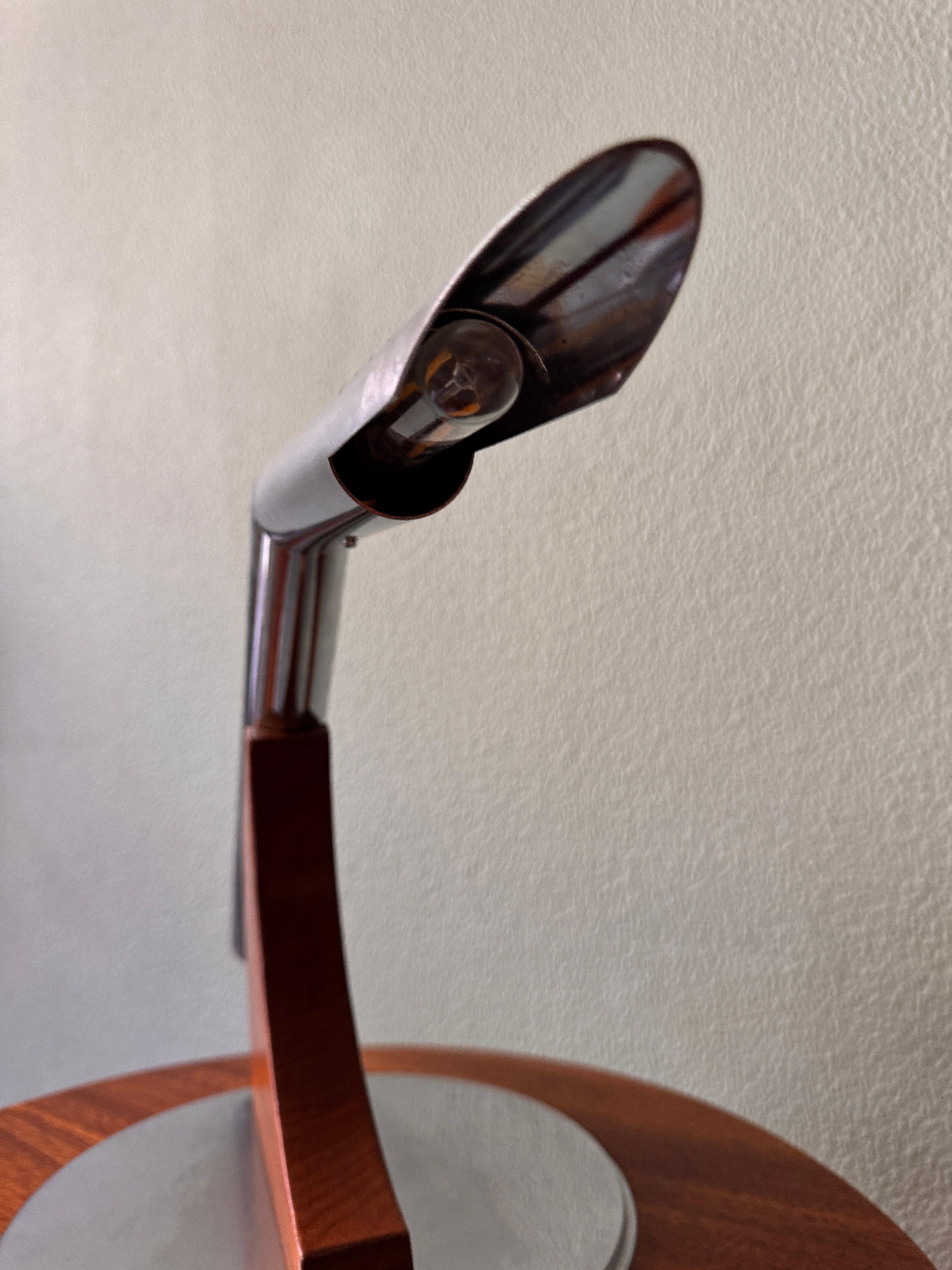 Mid century Table Lamp in the style of Luis Perez de la Oliva, Portugal 1970's For Sale 11