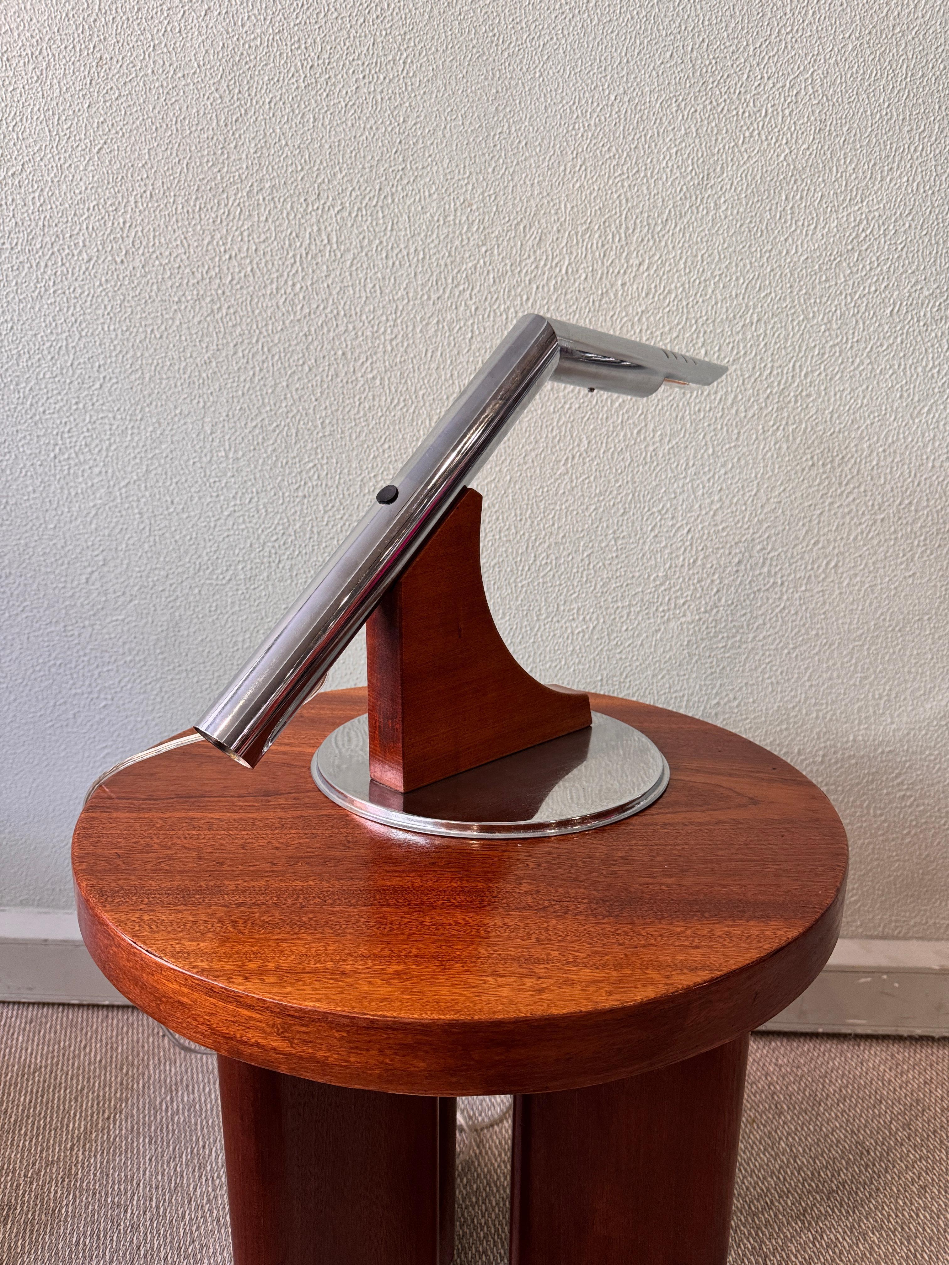 Mid century Table Lamp in the style of Luis Perez de la Oliva, Portugal 1970's For Sale 1