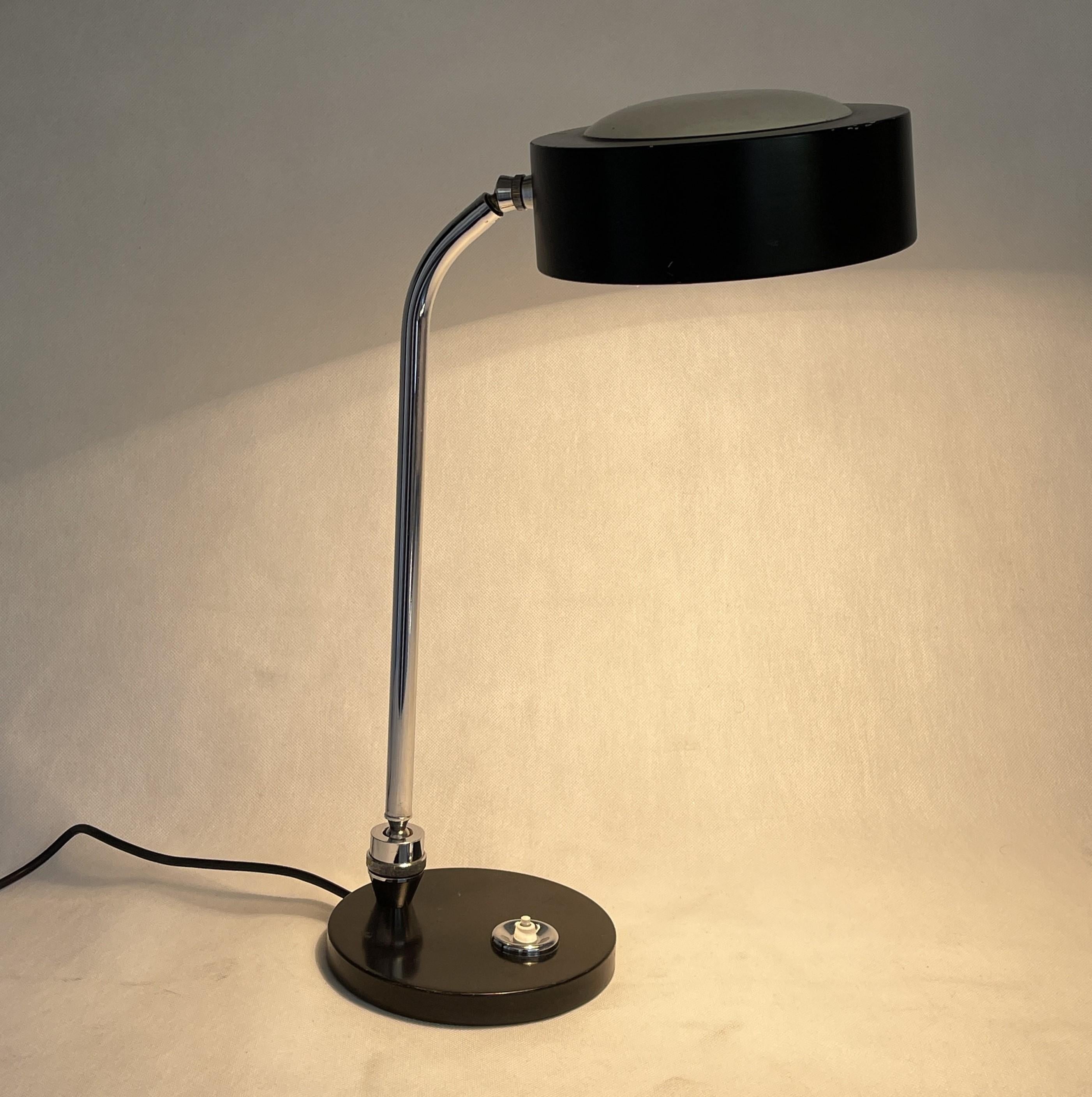 Mid-Century Modern Desk Lamps by André Mounique for Jumo - France For Sale 1