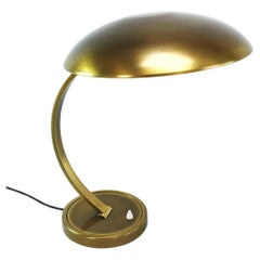 Lampe de table Kaiser Idell modèle 6751 en laiton Kaiser Leuchten, années 1960