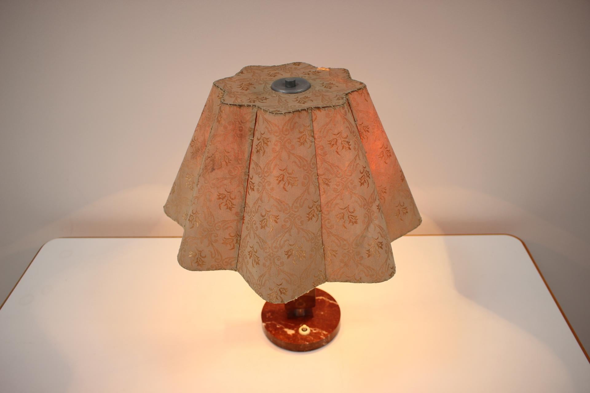 Mid-Century Table Lamp/Kámen Praha, 1950s For Sale 6