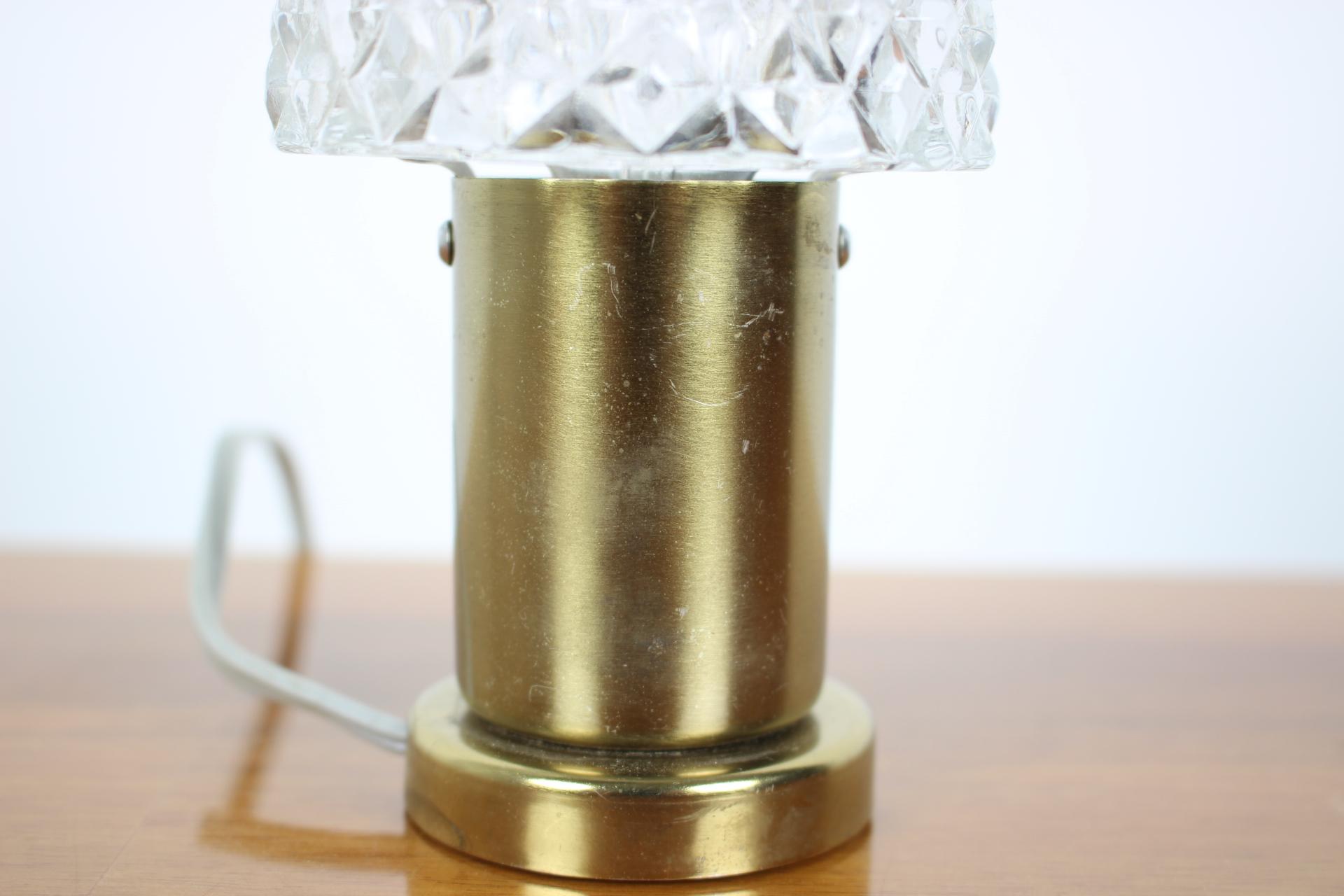 Mid-Century Modern Midcentury Table Lamp Kamenický Šenov Preciosa, 1970s