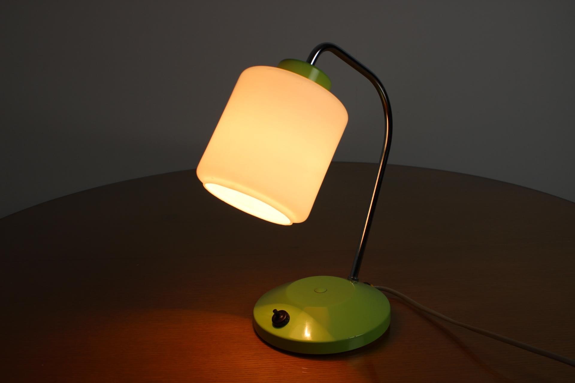 Metal Midcentury Table Lamp or Lidokov, 1970s For Sale